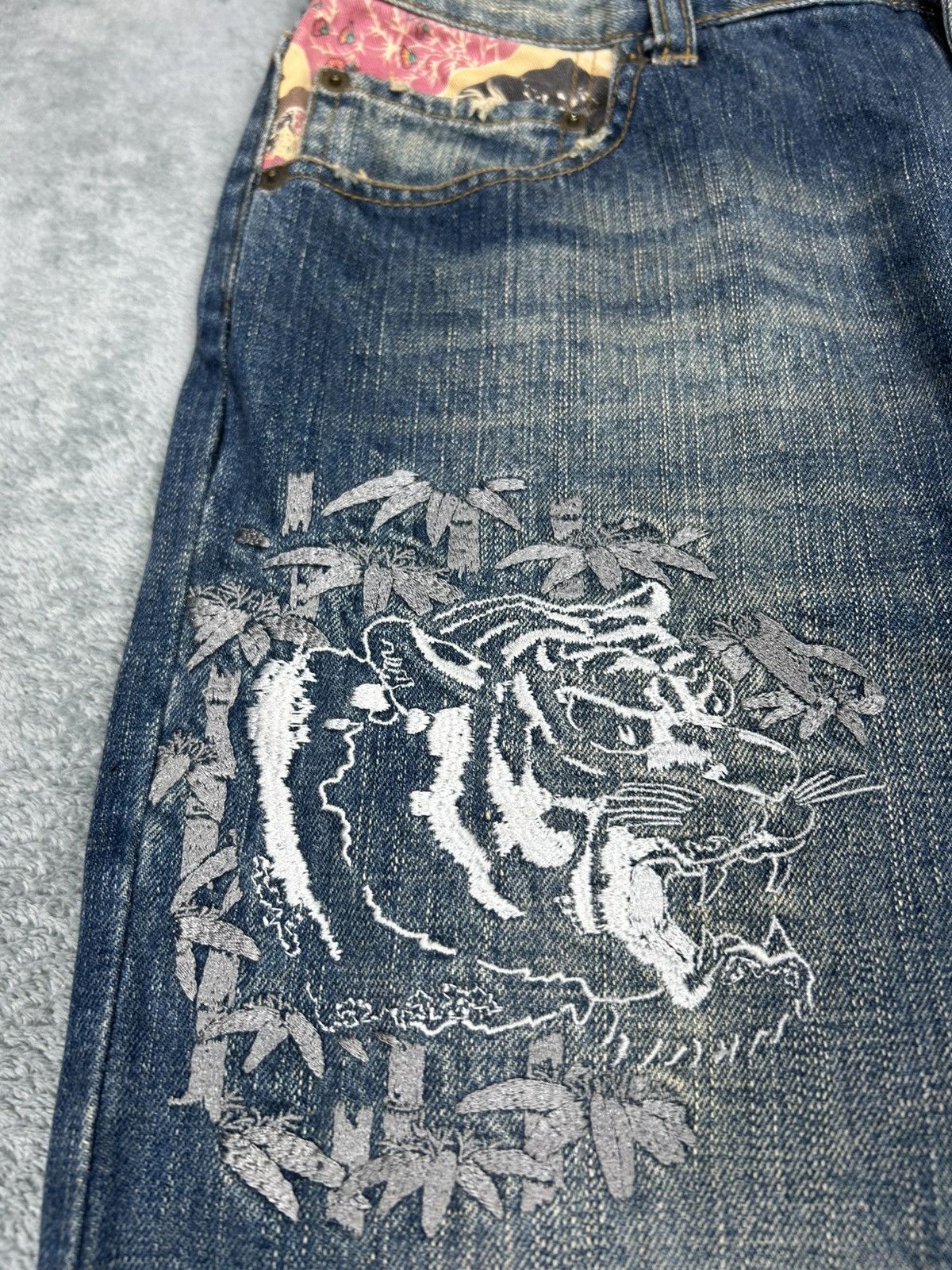 Karakuri Tamashii Karakuri Tamashi Motif dragon x tiger Jeans Size US 30 / EU 46 - 4 Thumbnail