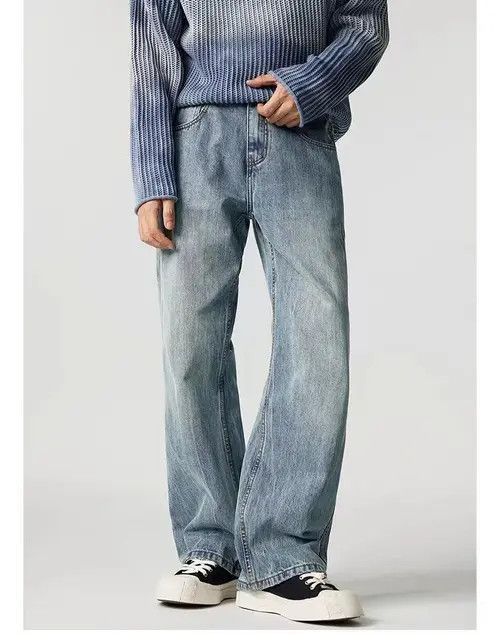 Japanese Brand Kiuchi x Honji Vintage street washed and worn loose jeans Size US 30 / EU 46 - 7 Thumbnail