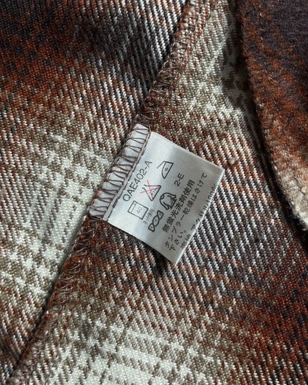 Japanese Brand Flannel Shirt Wool Veterano BAFFY Size M fit XL Size US M / EU 48-50 / 2 - 6 Thumbnail