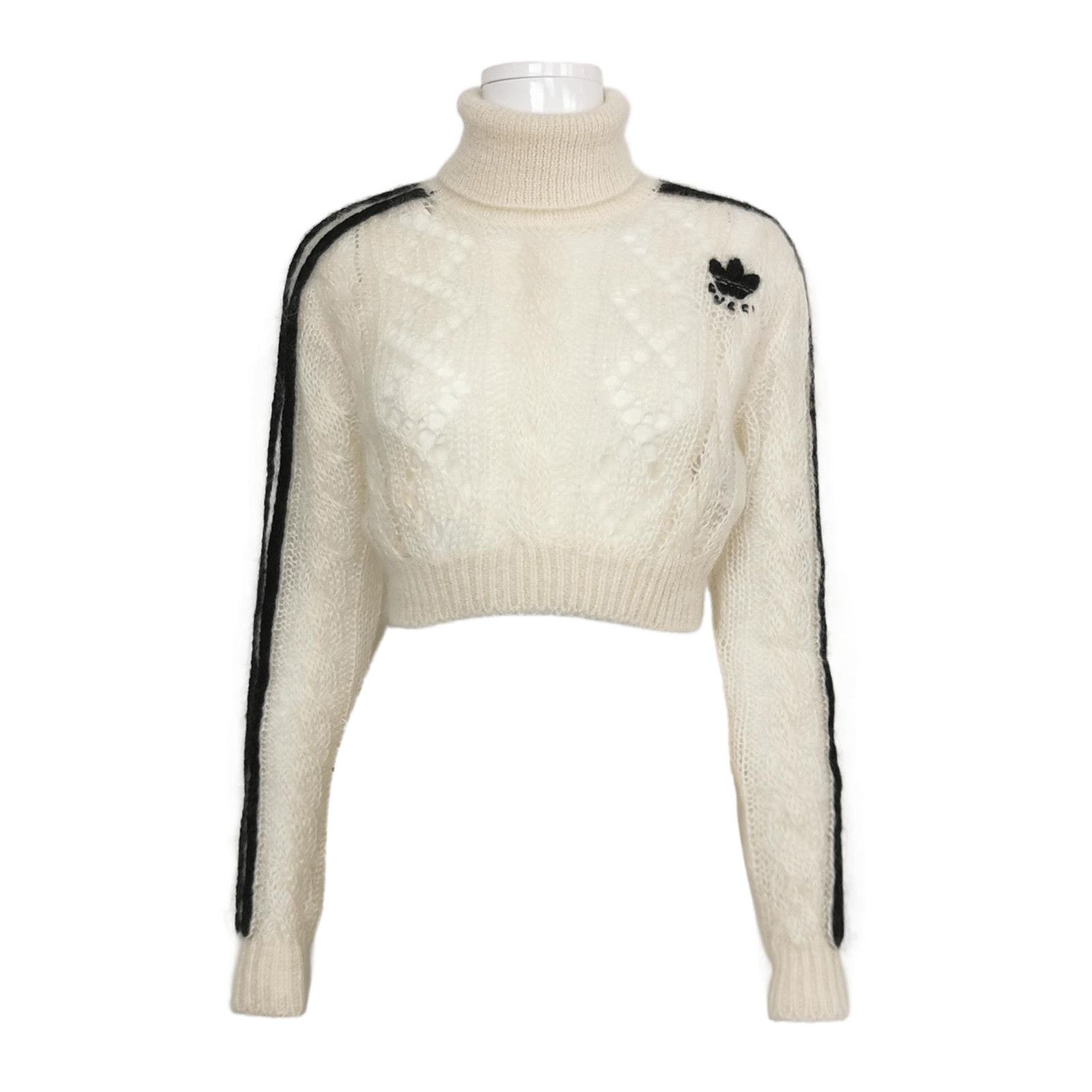 Gucci Gucci x Adidas Logo Turtleneck Sweater XS Size XS / US 0-2 / IT 36-38 - 1 Thumbnail