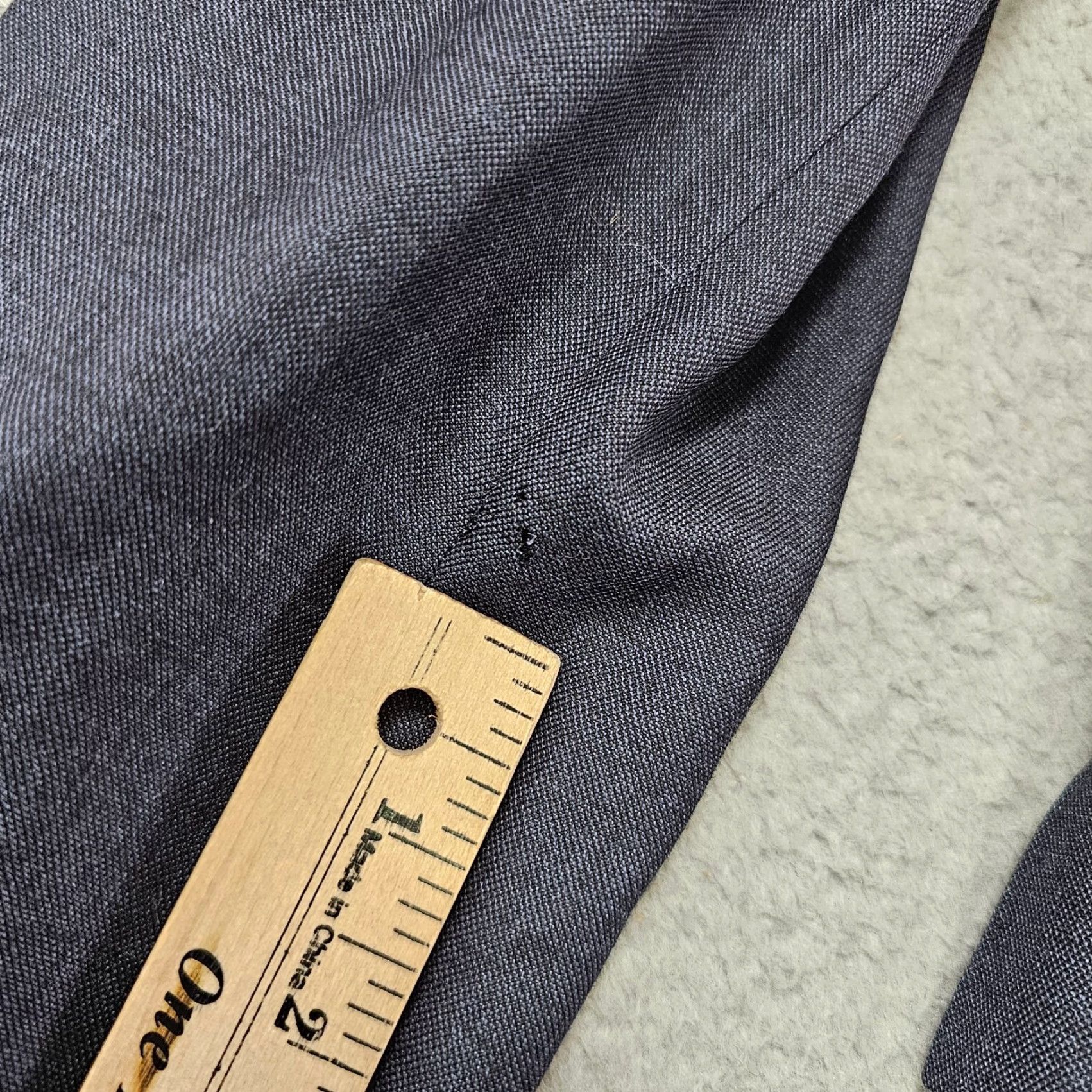 J.Crew J. Crew Blazer Mens 36S Blue Wool Short Single-Breasted Notch Lapel 2-Button Double-Vented Regular Fit Jacket Coat Size 36R - 4 Thumbnail