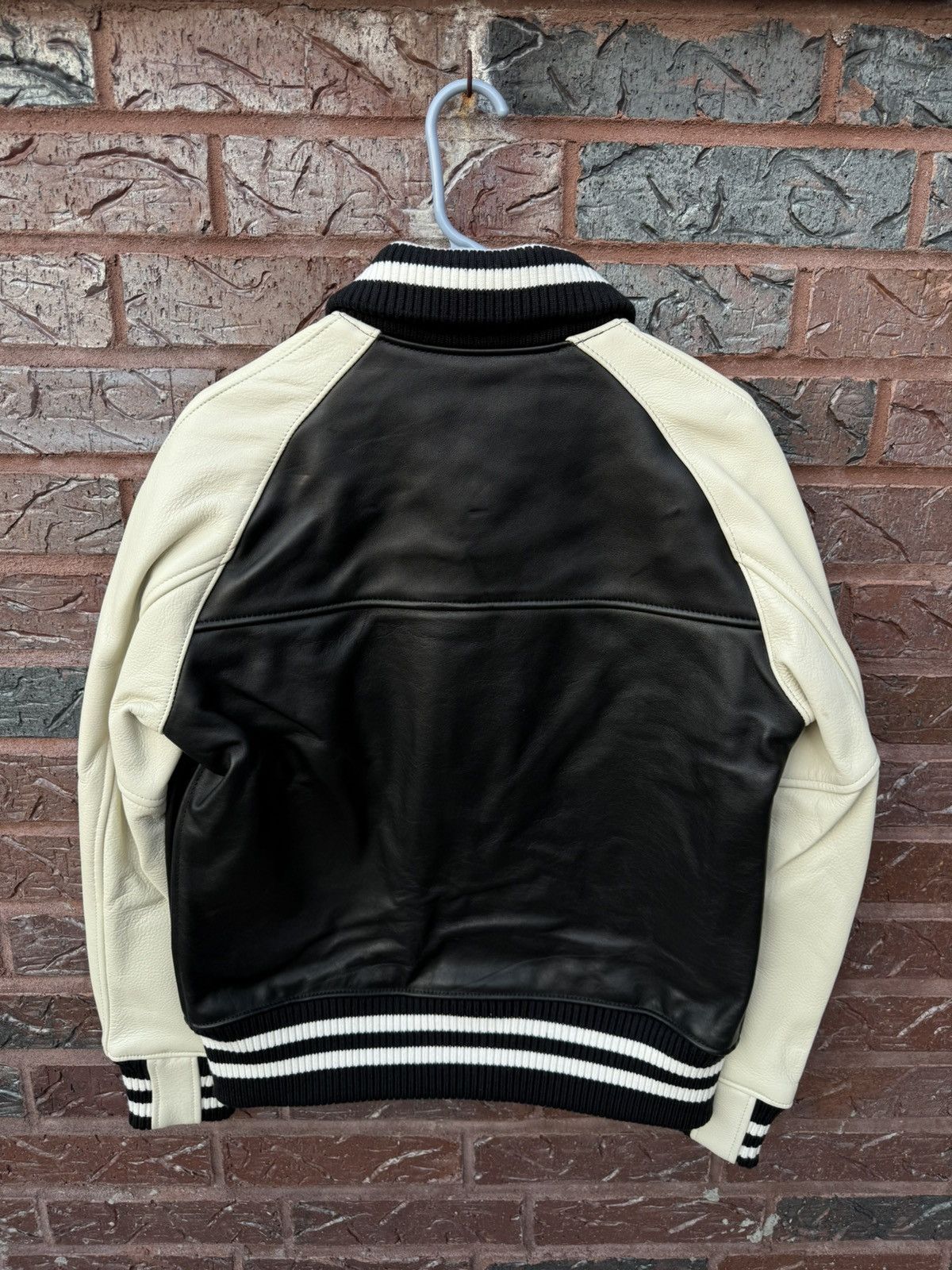 Junya Watanabe Junya Watanabe eYe Schott Leather Stadium Jacket Size US L / EU 52-54 / 3 - 6 Thumbnail