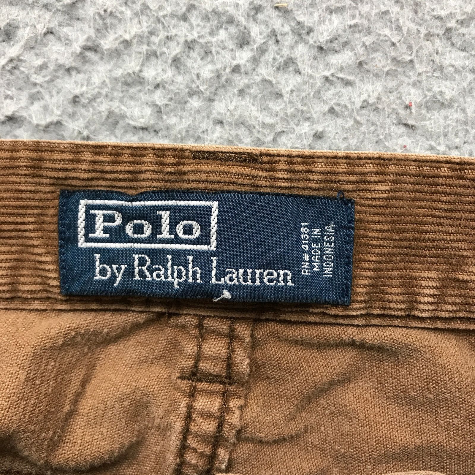 Polo Ralph Lauren Vintage Polo Ralph Lauren Corduroy Raw Hem Pants Mens 38x28 Size US 38 / EU 54 - 5 Thumbnail