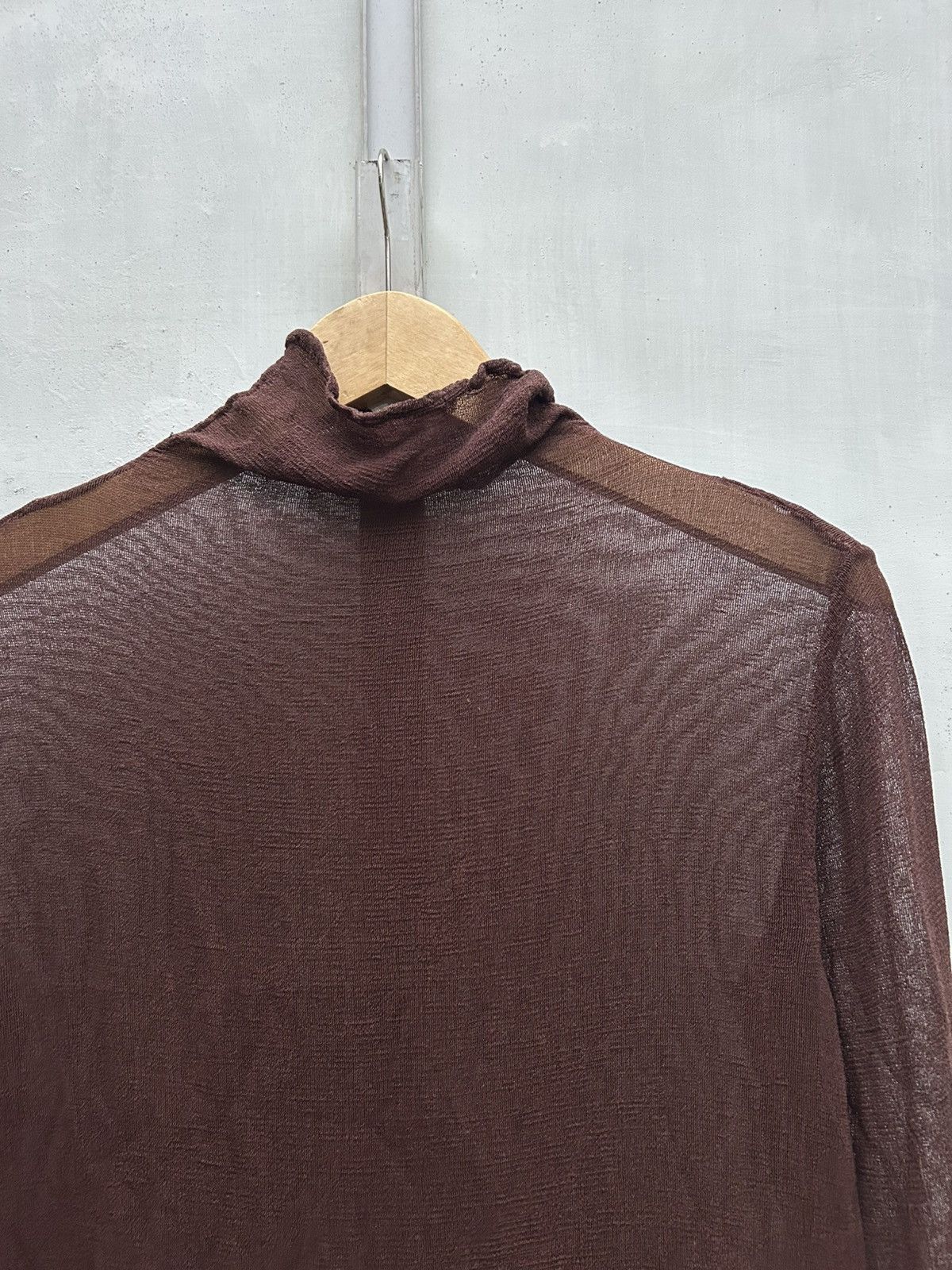 Issey Miyake × Japanese Brand Issey Miyake Permanente Mesh Top Size M / US 6-8 / IT 42-44 - 3 Thumbnail