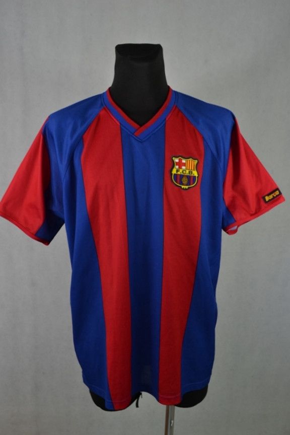 Vintage Vintage Official FC Barcelona Football Jersey #7 Saviola XL Size US XL / EU 56 / 4 - 2 Thumbnail