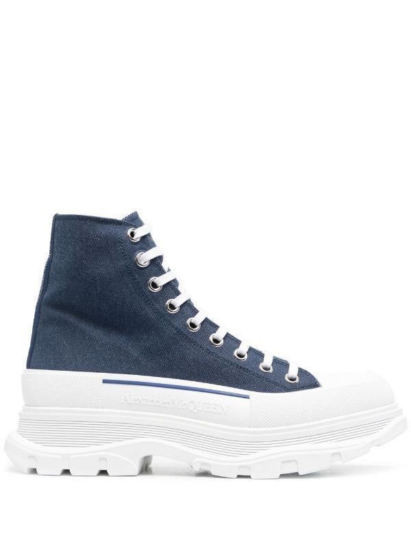 Alexander McQueen × MCQ Alexander McQueen Tread Slick Sneakers Size US 7.5 / EU 40-41 - 6 Thumbnail