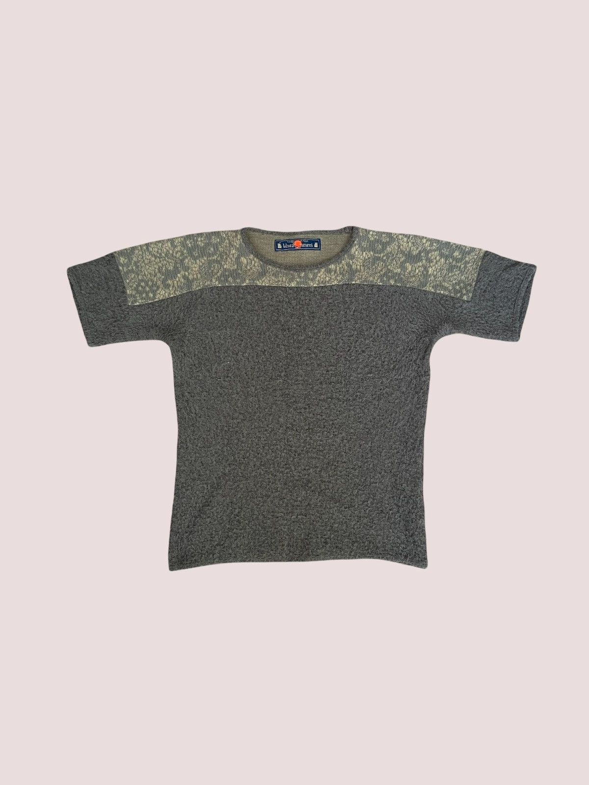 Blackmeans Blackmeans Mohair Panel Tee Rare Archive Punk Japan Size US M / EU 48-50 / 2 - 1 Thumbnail