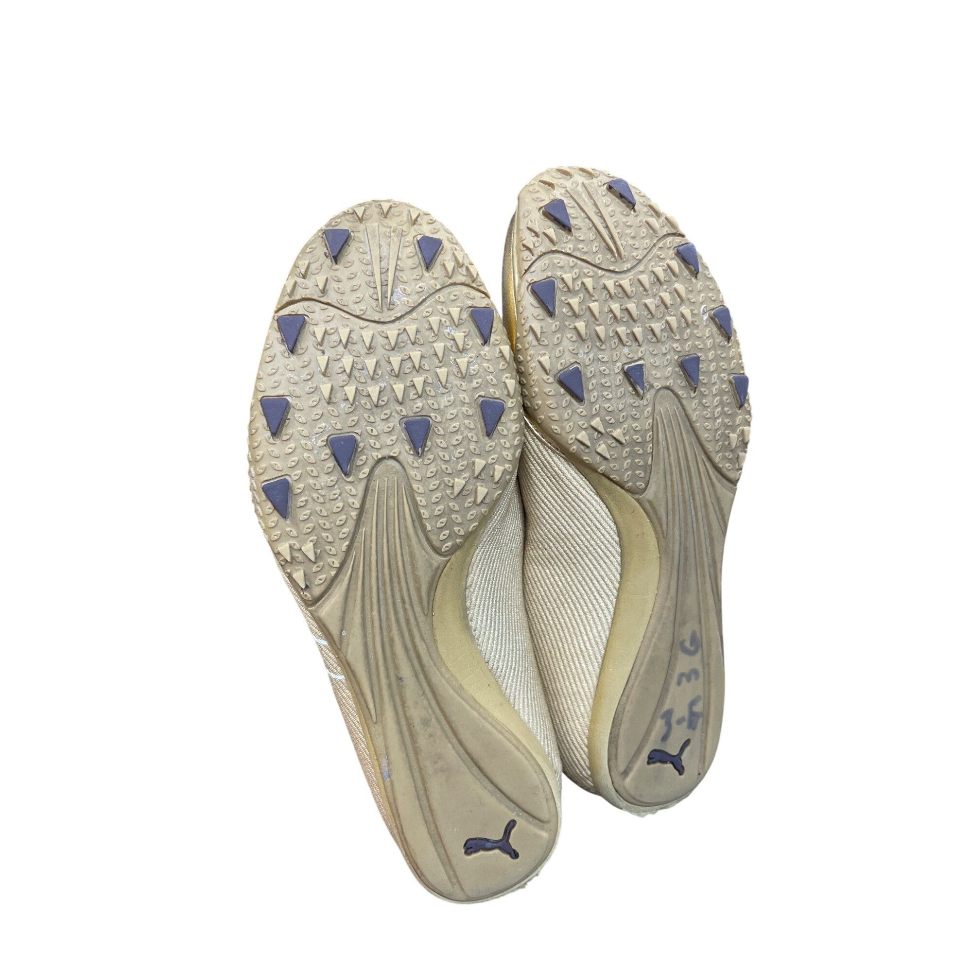 Puma Puma Womens Gold Beige Slip-On Sneakers shoes Size 7.5 SKU 9 Size US 7.5 / IT 37.5 - 5 Thumbnail