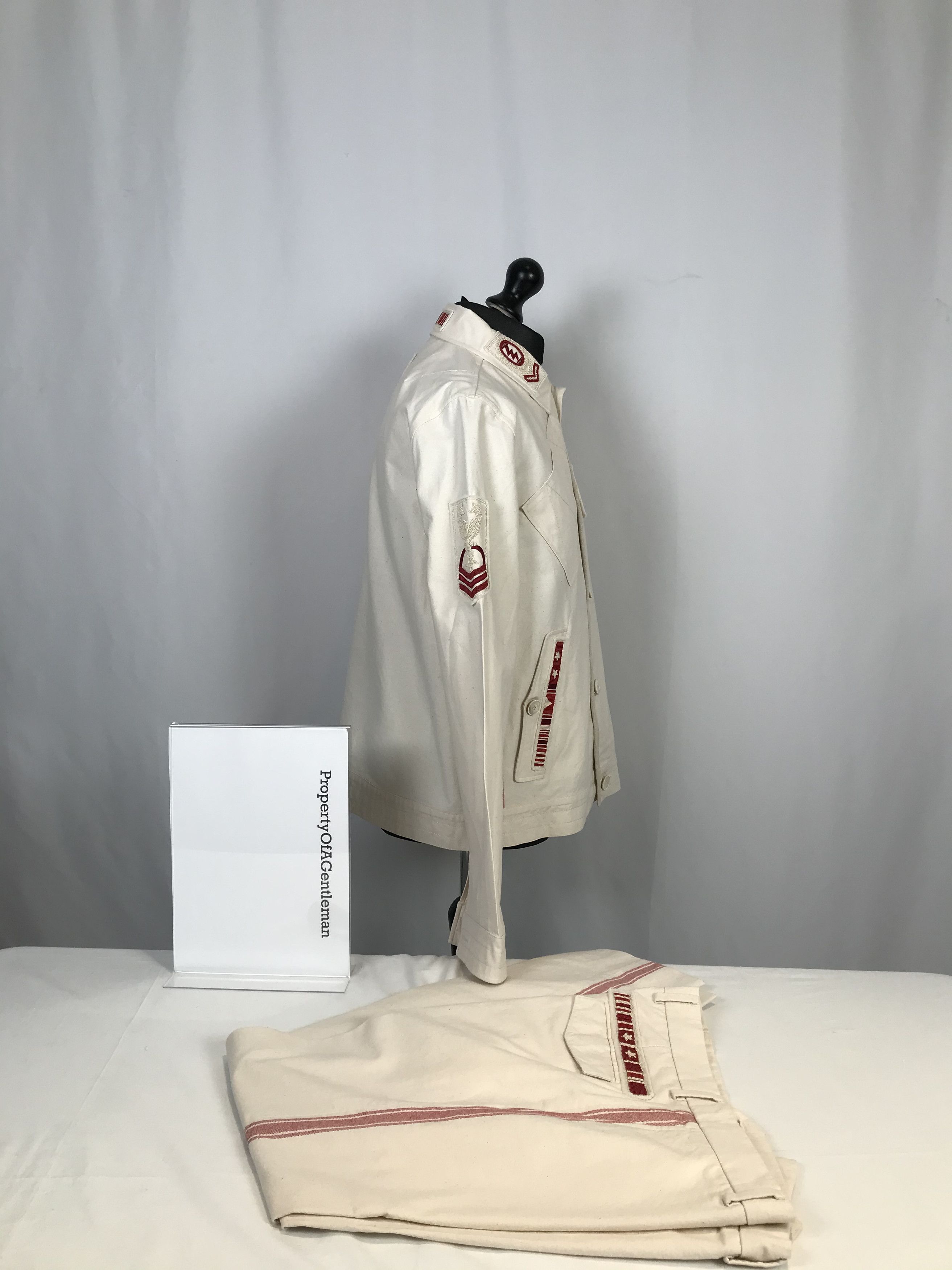 Valentino Valentino Denim Matching Set Size 50R - 4 Thumbnail