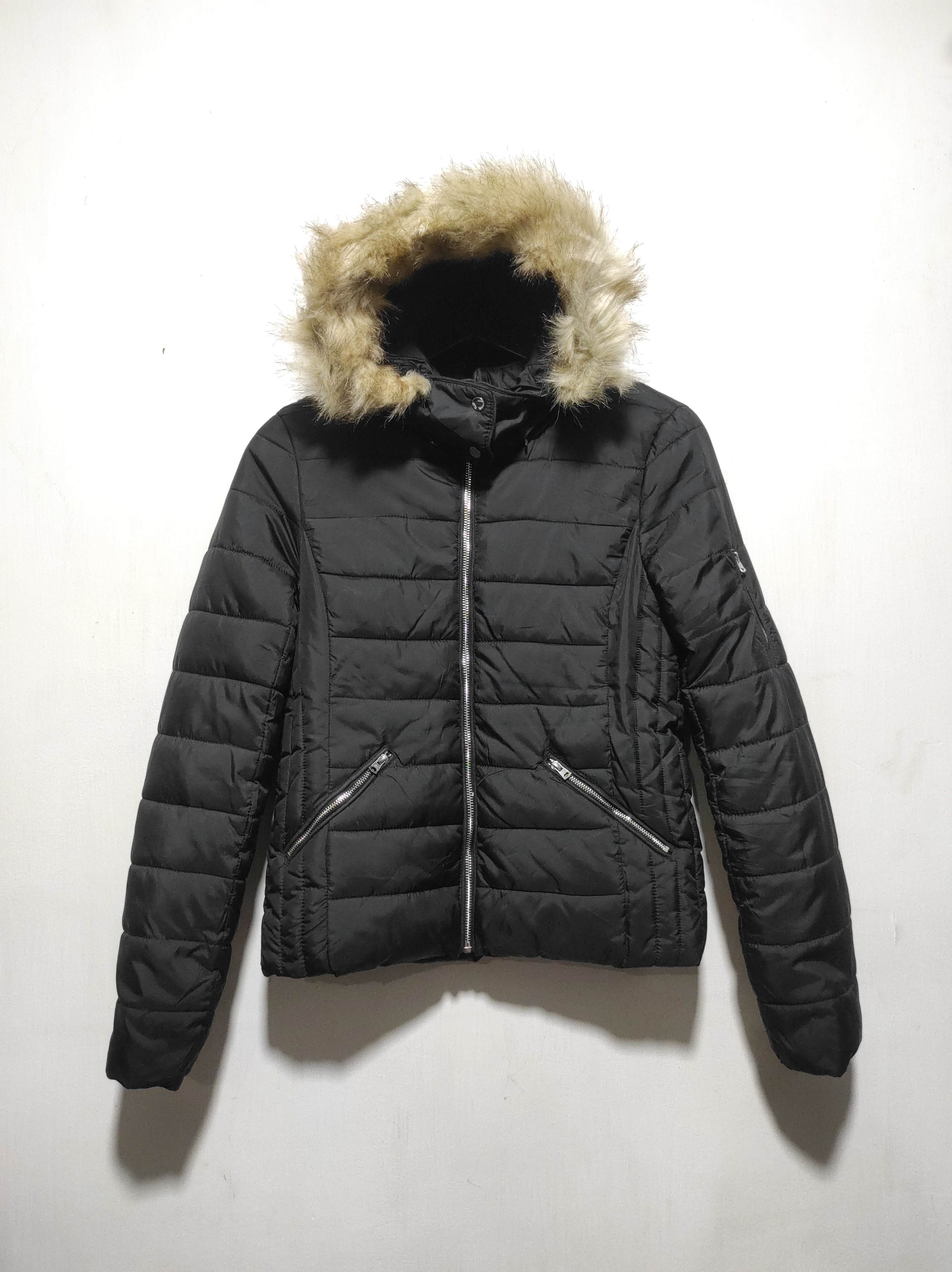 Zara ZARA Fur Hoodie Jacket Ifsixwasnine Lgb Style Size S / US 4 / IT 40 - 2 Thumbnail