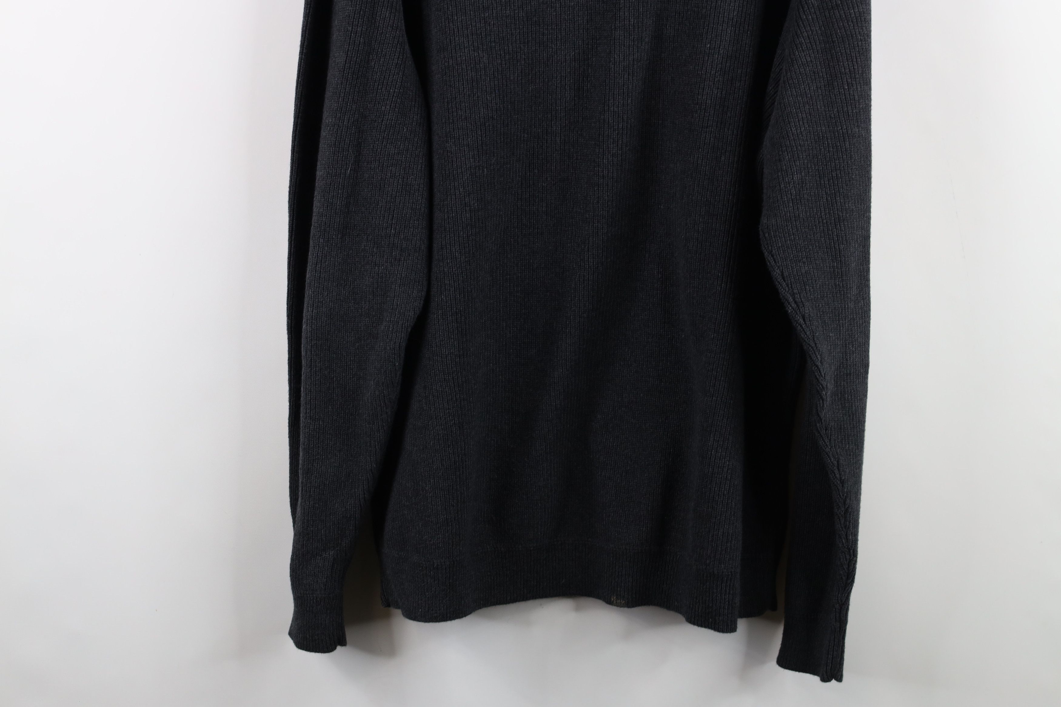 Eddie Bauer × Vintage Vintage 90s Eddie Bauer Chunky Ribbed Knit Crewneck Sweater Size US L / EU 52-54 / 3 - 9 Thumbnail