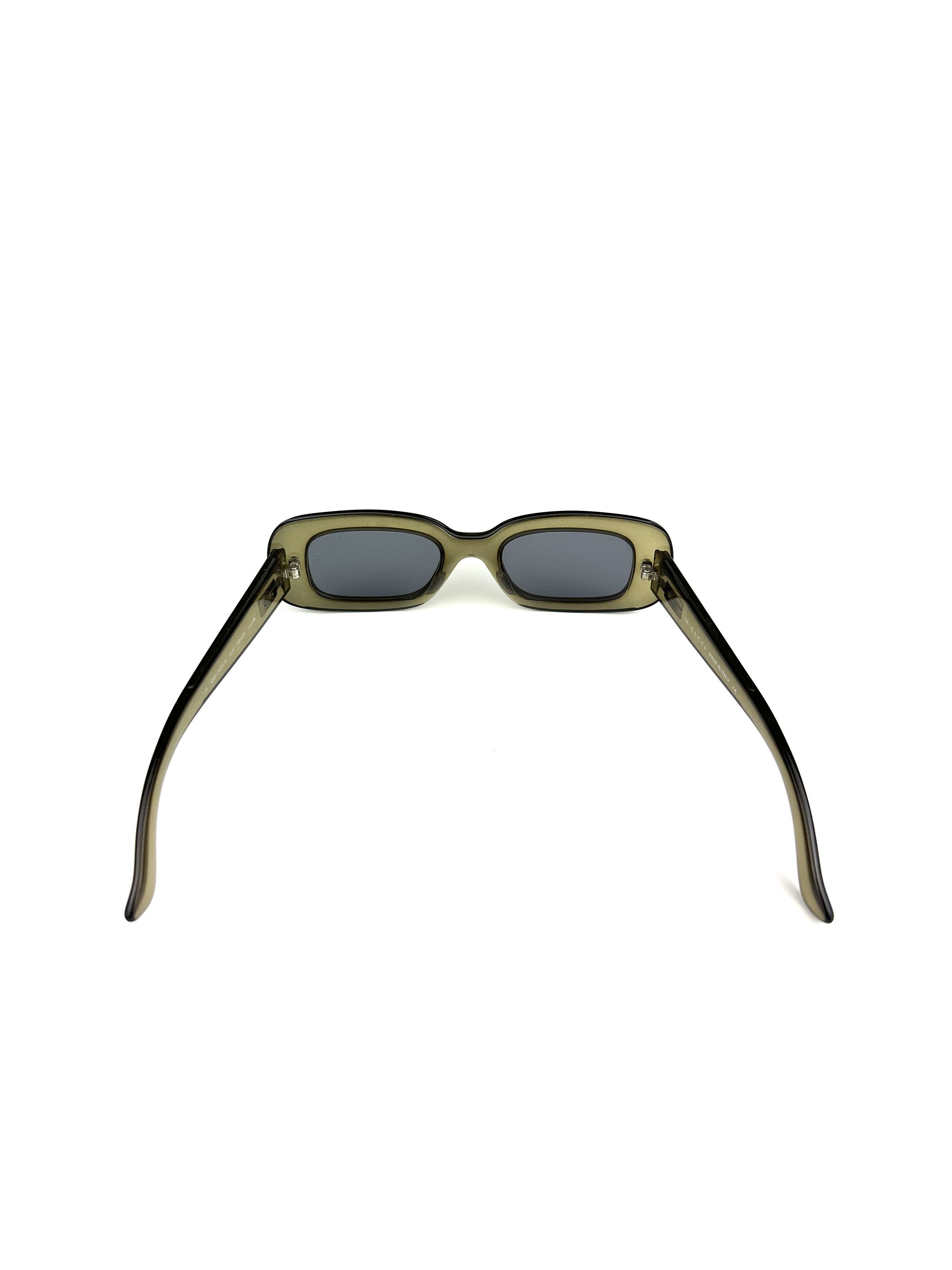 Gucci Gucci 2431 Oversized Square Sunglasses Size ONE SIZE - 9 Thumbnail