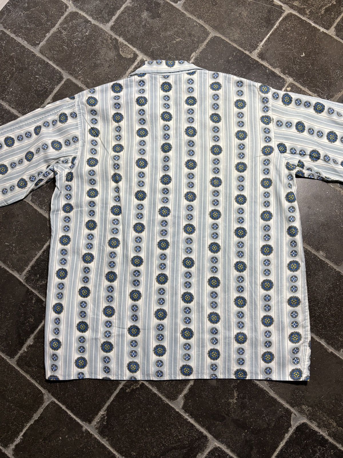 Vintage True Vintage Pajama Set 1960s Two Piece Matching Suit Sleep Size US 34 / EU 50 - 10 Thumbnail