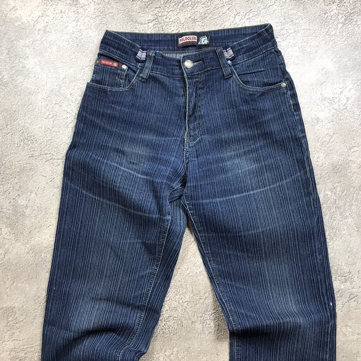 Vintage Vintage Y2K Baggy Flared Distressed Jeans Grunge Graphic 27 Size 27" / US 4 / IT 40 - 3 Thumbnail