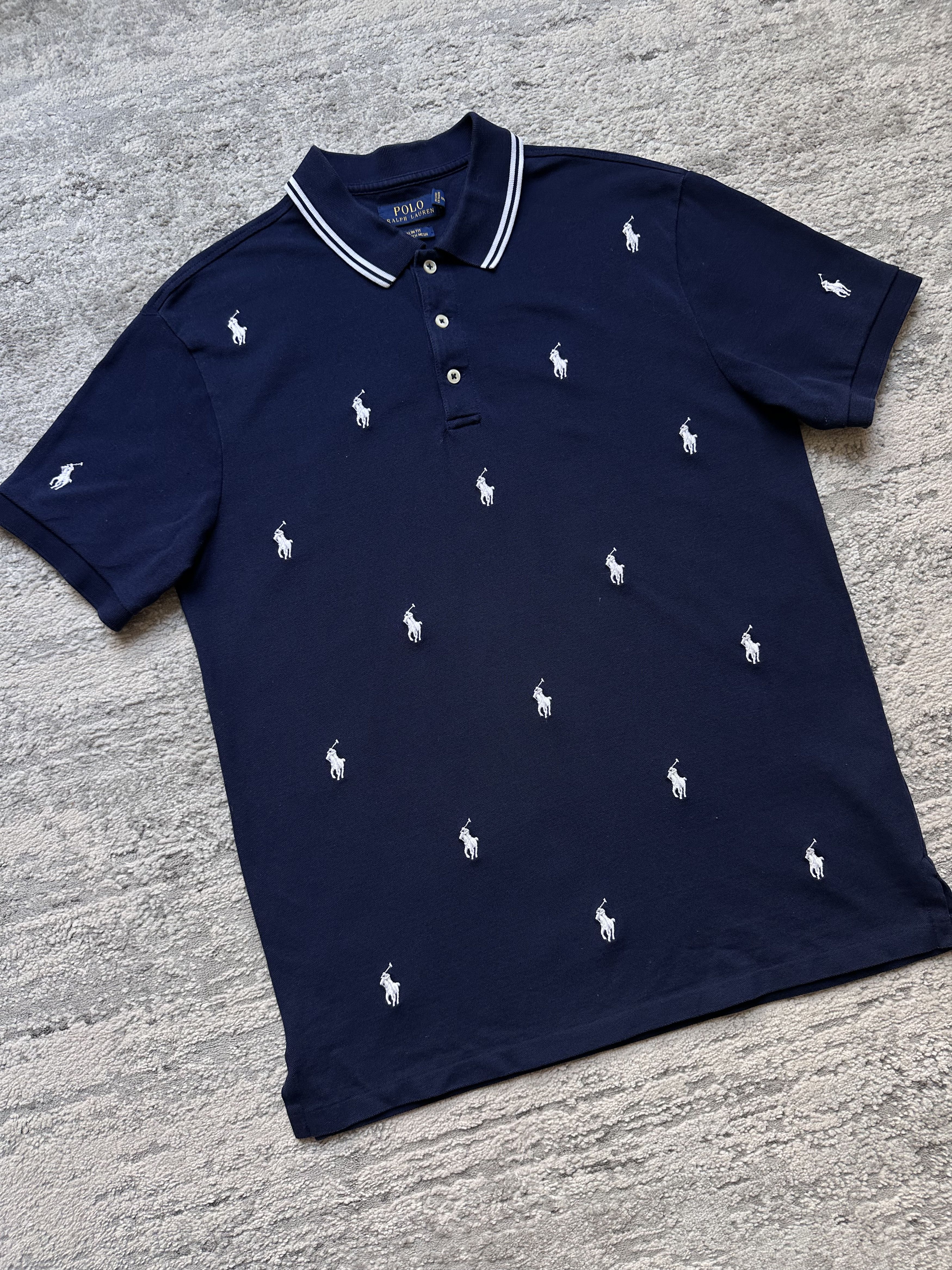 Polo Ralph Lauren Polo Ralph Lauren monogram t shirt Size US L / EU 52-54 / 3 - 2 Thumbnail