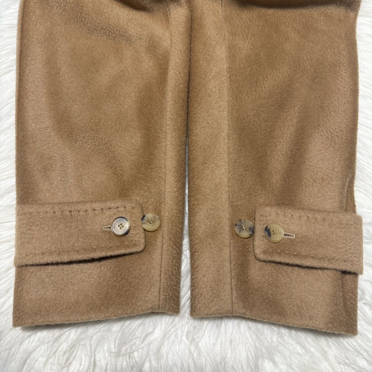 Max Mara Genuine Max Mara astrakhan fur trim hooded leather coat 42 Size M / US 6-8 / IT 42-44 - 11 Thumbnail