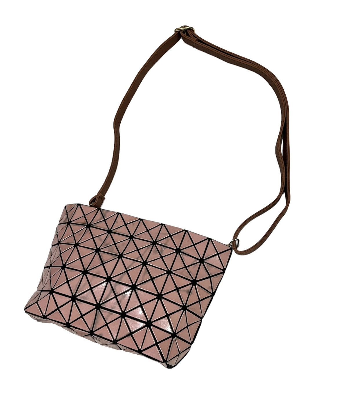 Issey Miyake BAO BAO ISSEY MIYAKE PINK GEOMETRIC JAPANESE BRAND SLING BAG Size ONE SIZE - 16 Thumbnail