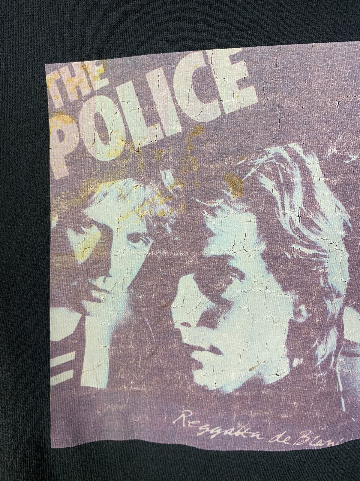 Band Tees Vintage The Police Band Distressed T-shirt Size US XL / EU 56 / 4 - 5 Thumbnail
