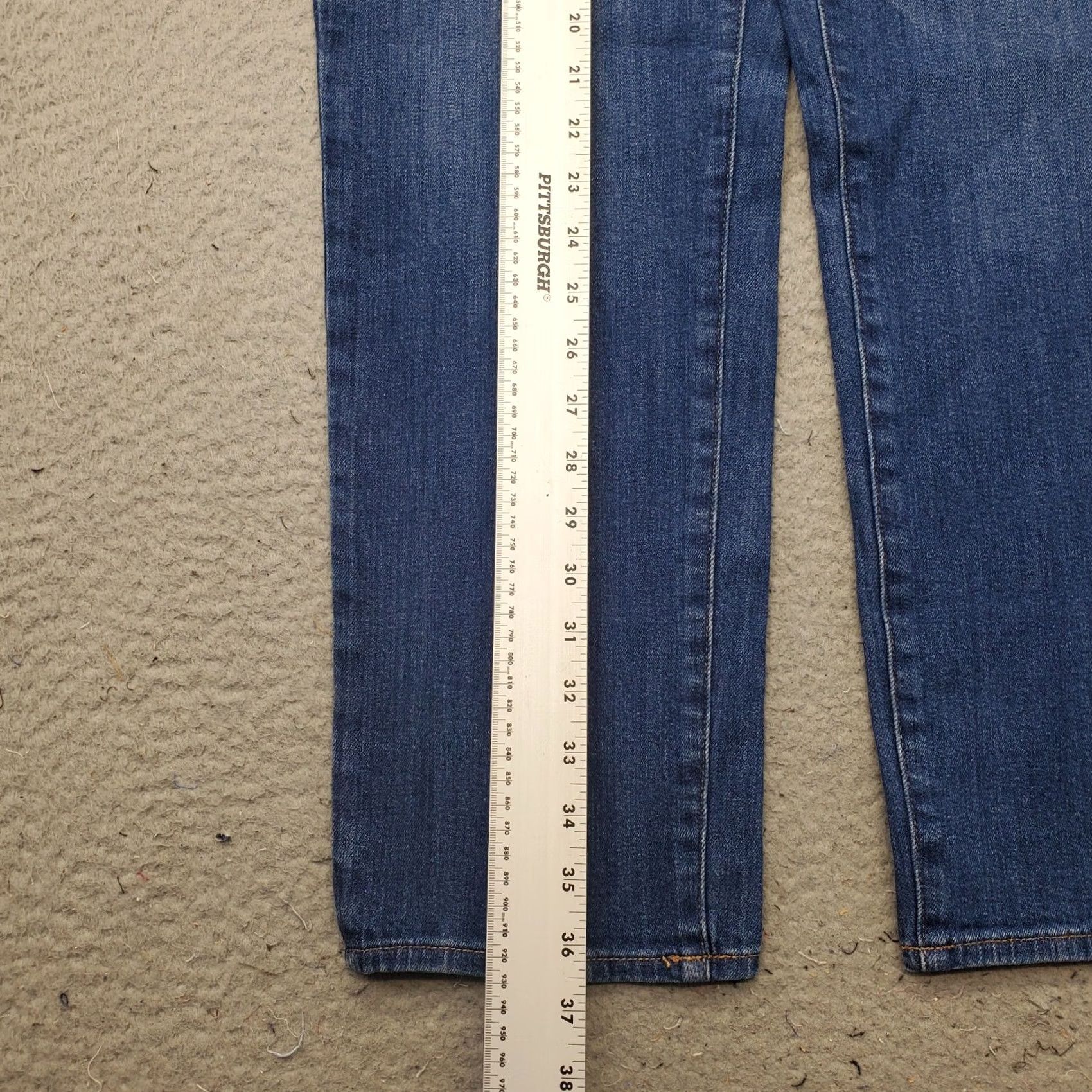 Talbots Talbots Modern Ankle Jeans Womens 6 Blue Denim Medium Wash Streetwear Grunge Jeans Women's 6 Blue Talbots Denim Size 28" / US 6 / IT 42 - 3 Thumbnail