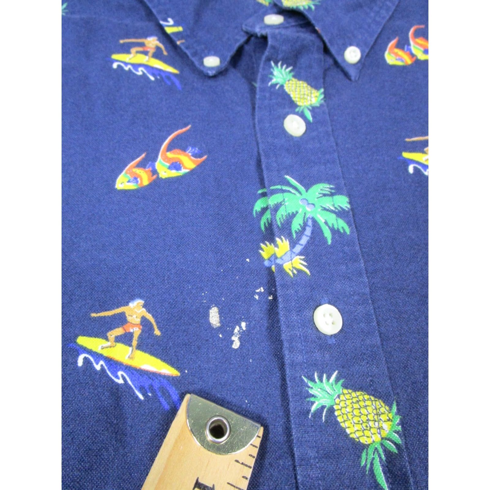 Ralph Lauren Ralph Lauren Shirt Mens XL Blue Cotton Button-Up Size US XL / EU 56 / 4 - 3 Thumbnail