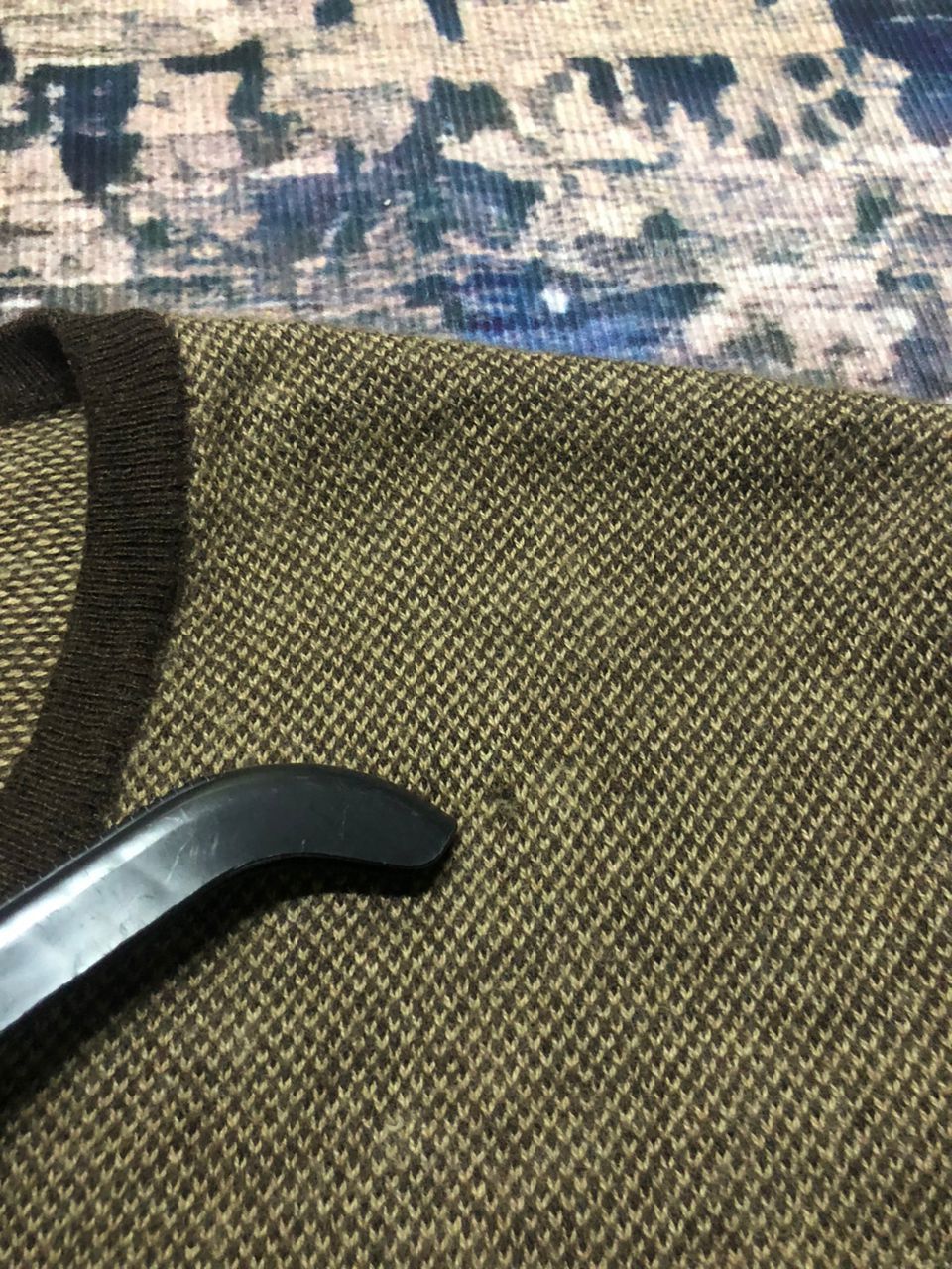 Polo Ralph Lauren Vintage Polo Ralph Lauren Merino Wool Jumper V Neck Sweater Size US S / EU 44-46 / 1 - 9 Thumbnail