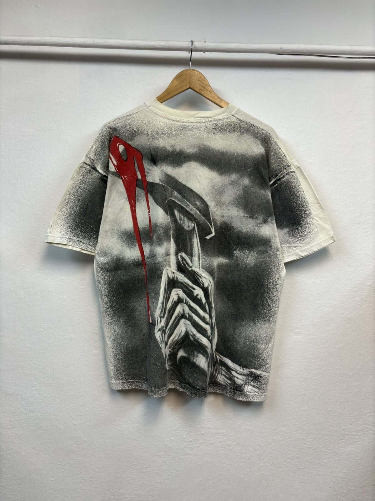 Band Tees × Vintage Vintage 1999 Iron Maiden All Over Print 90s band shirt rare Size US XL / EU 56 / 4 - 3 Thumbnail