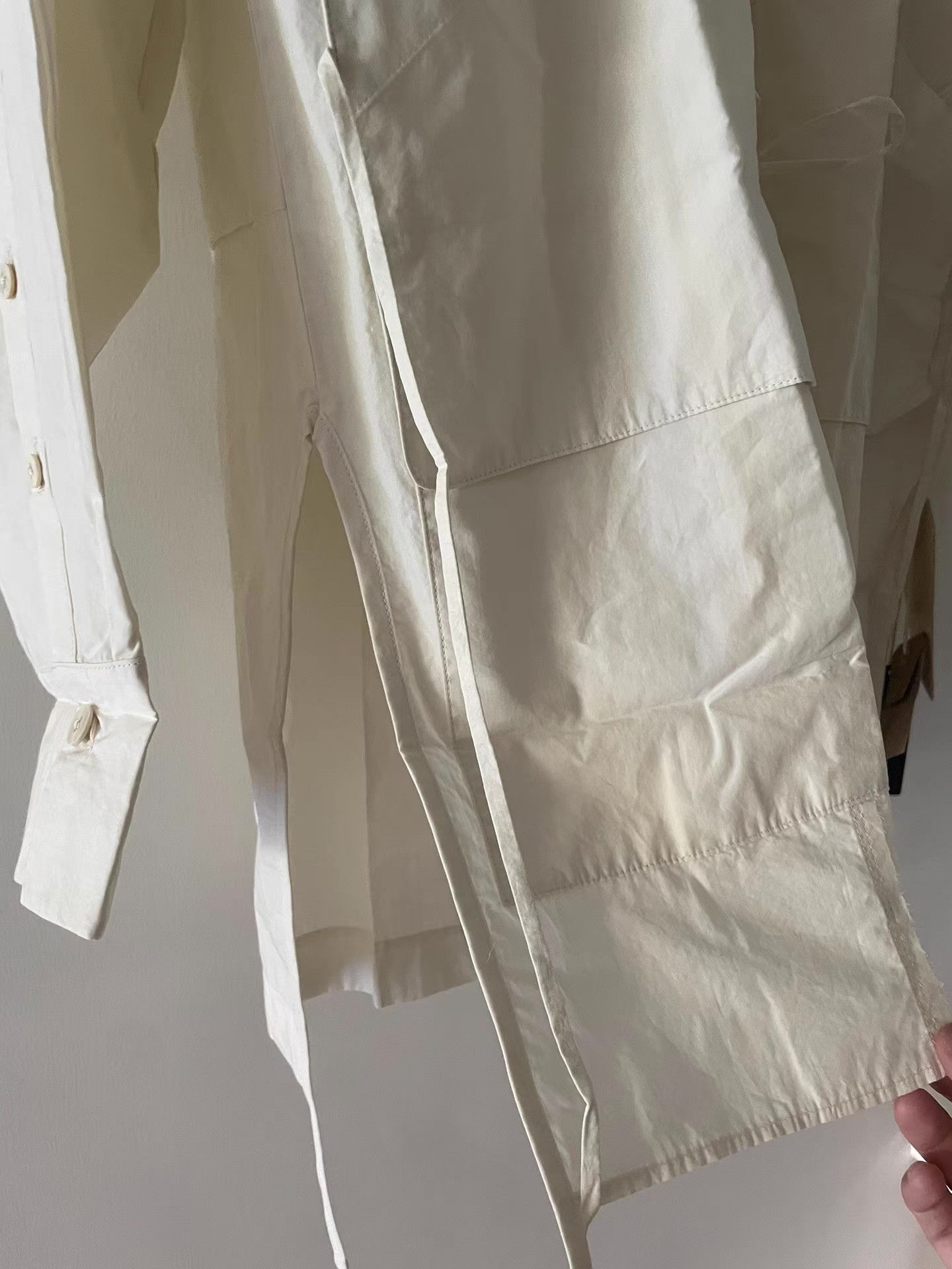 Ziggy Chen Ziggy Chen 20SS White Patch‑Pocket Shirt. Ｑ25 Size US M / EU 48-50 / 2 - 4 Thumbnail