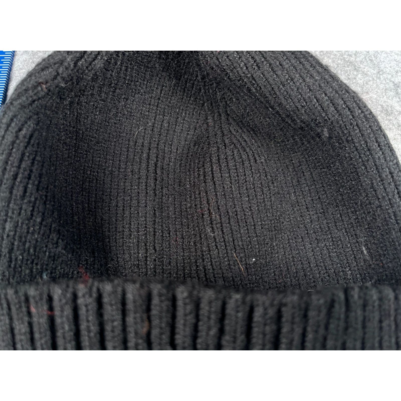 Vintage Time And Tru Beanie Toque Women One Size Black Knit Polyester Blend Snow Winter Size ONE SIZE - 2 Thumbnail