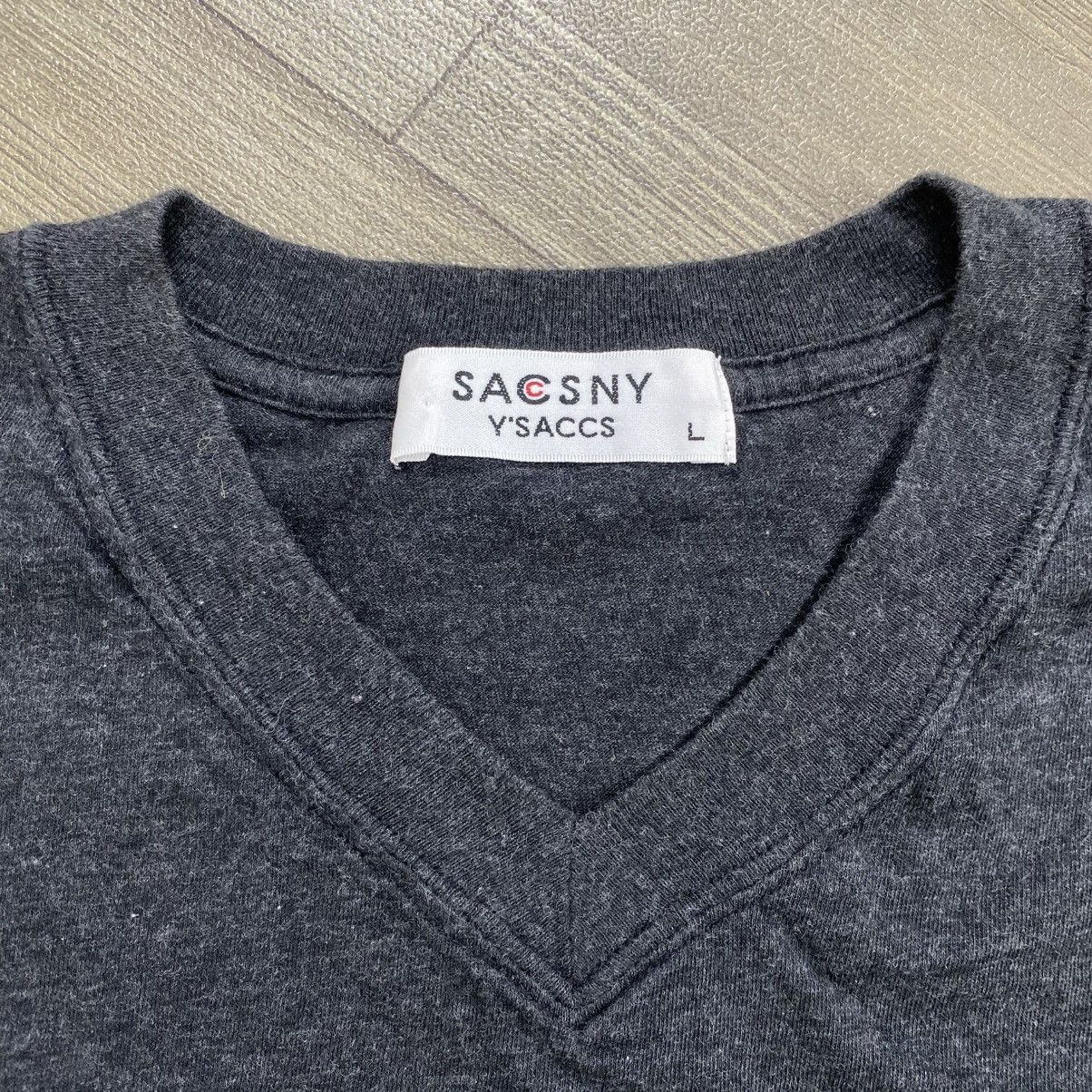 Yohji Yamamoto Sacsny Y'saccs By Yohji Yamamoto Plain Small Logo Tee Size US M / EU 48-50 / 2 - 5 Thumbnail
