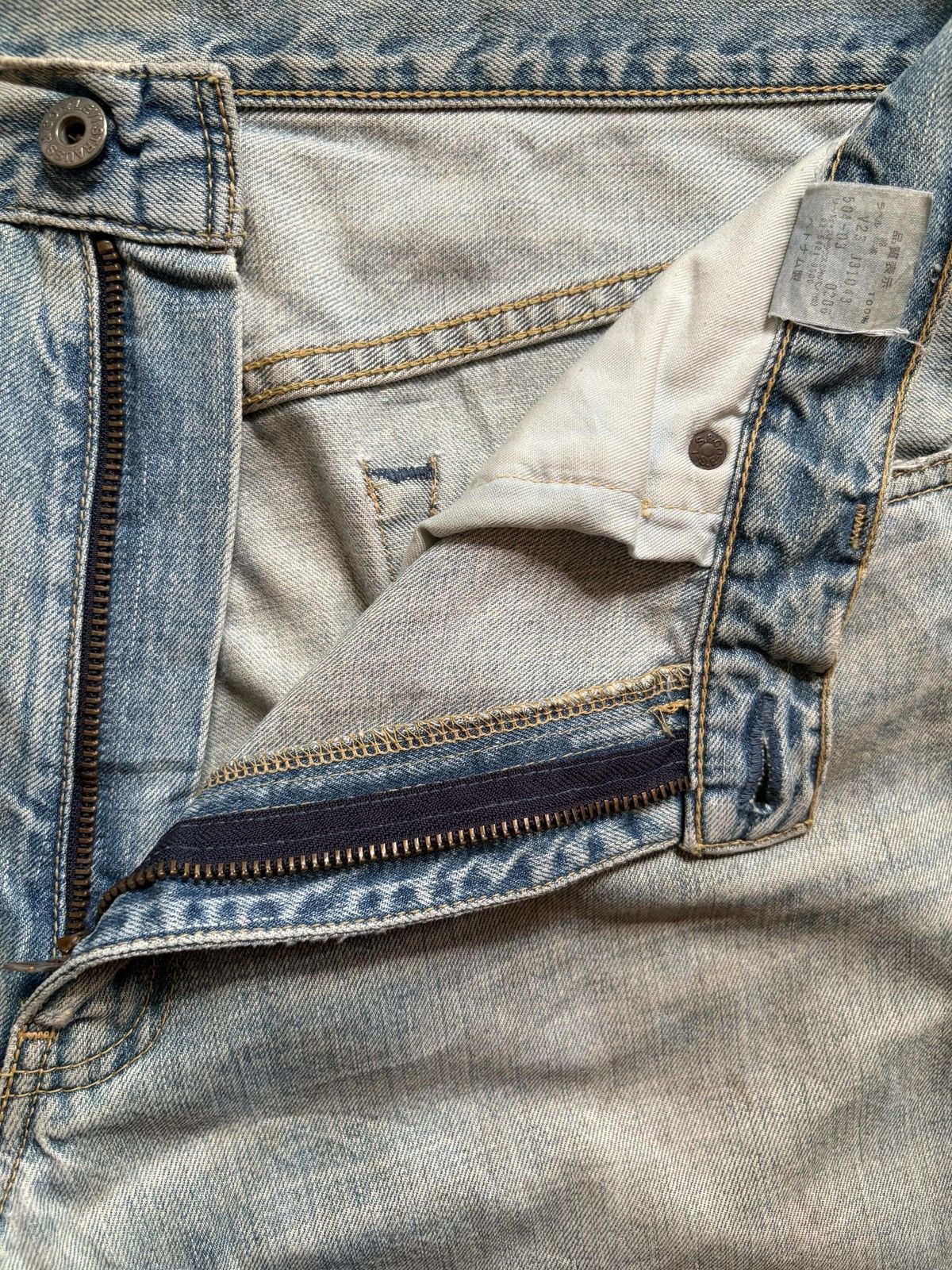 LVC × Levi's × Levi's Vintage Clothing Vintage 90s Levis 504 Mud Wash Distressed Ripped Baggy Jean Size US 34 / EU 50 - 9 Thumbnail