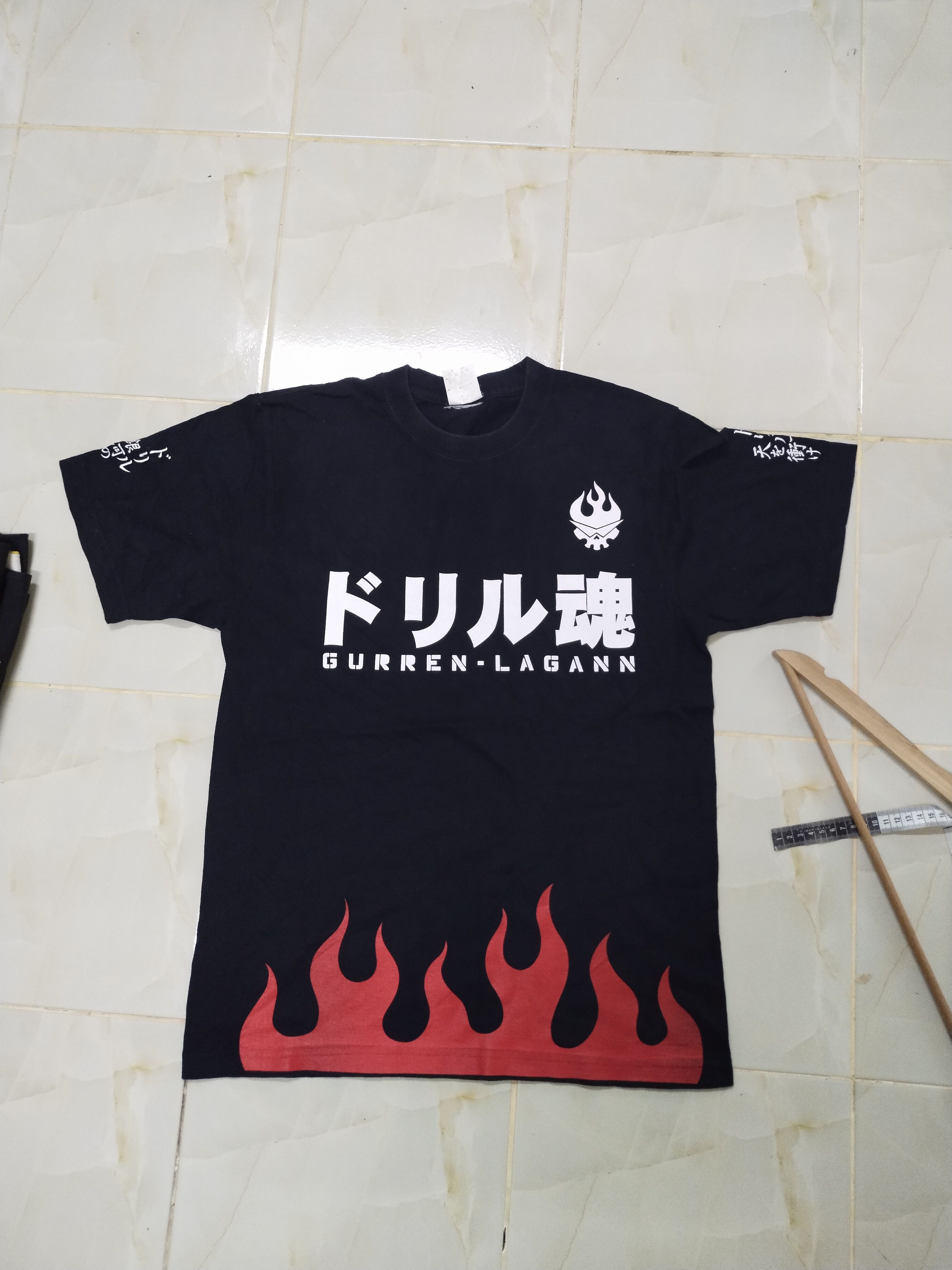 Japanese Brand Vintage Anime Gurren Lagann Drill Shirt Tee Size US M / EU 48-50 / 2 - 1 Thumbnail