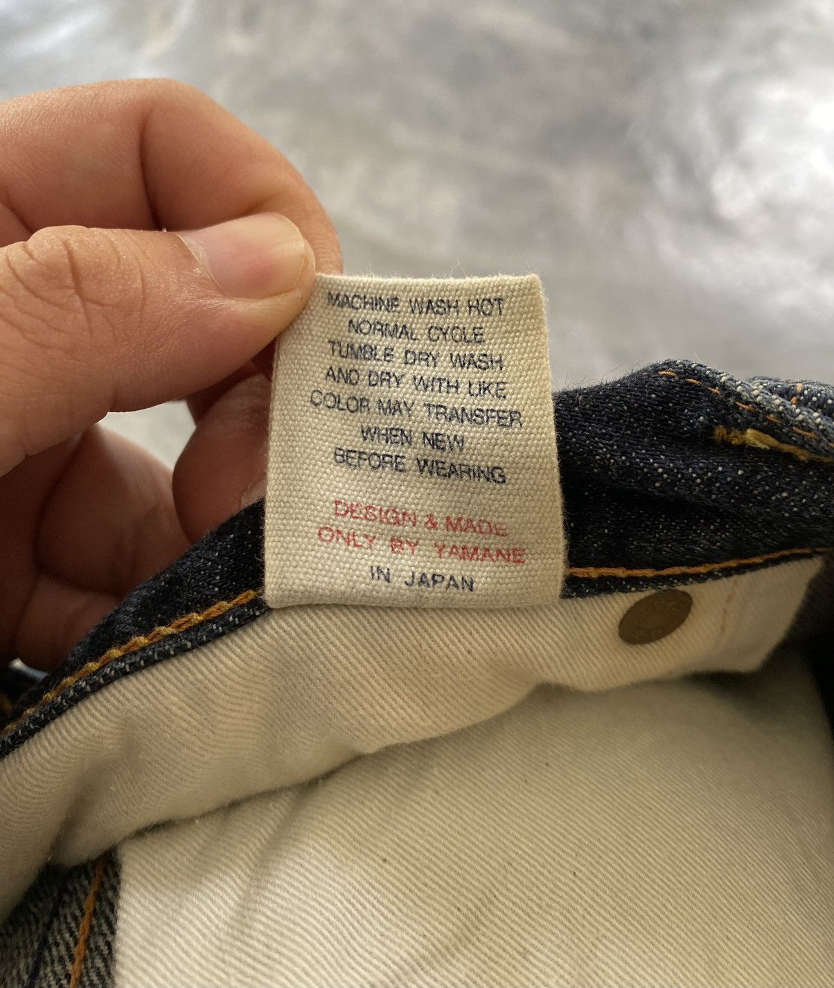 Evisu × Japanese Brand 2000s EVISU by Yamane denim short or 3/4 Size US 39 - 15 Thumbnail