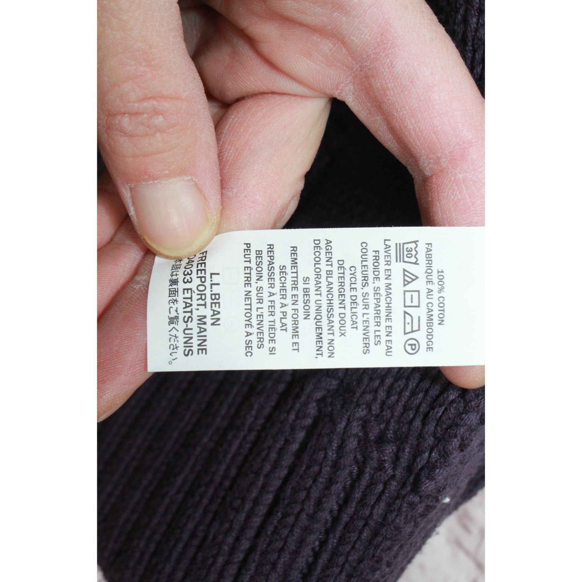 L.L. Bean LL Bean Double L Cable Sweater Button Front Cardigan \ Size XS / US 0-2 / IT 36-38 - 10 Thumbnail