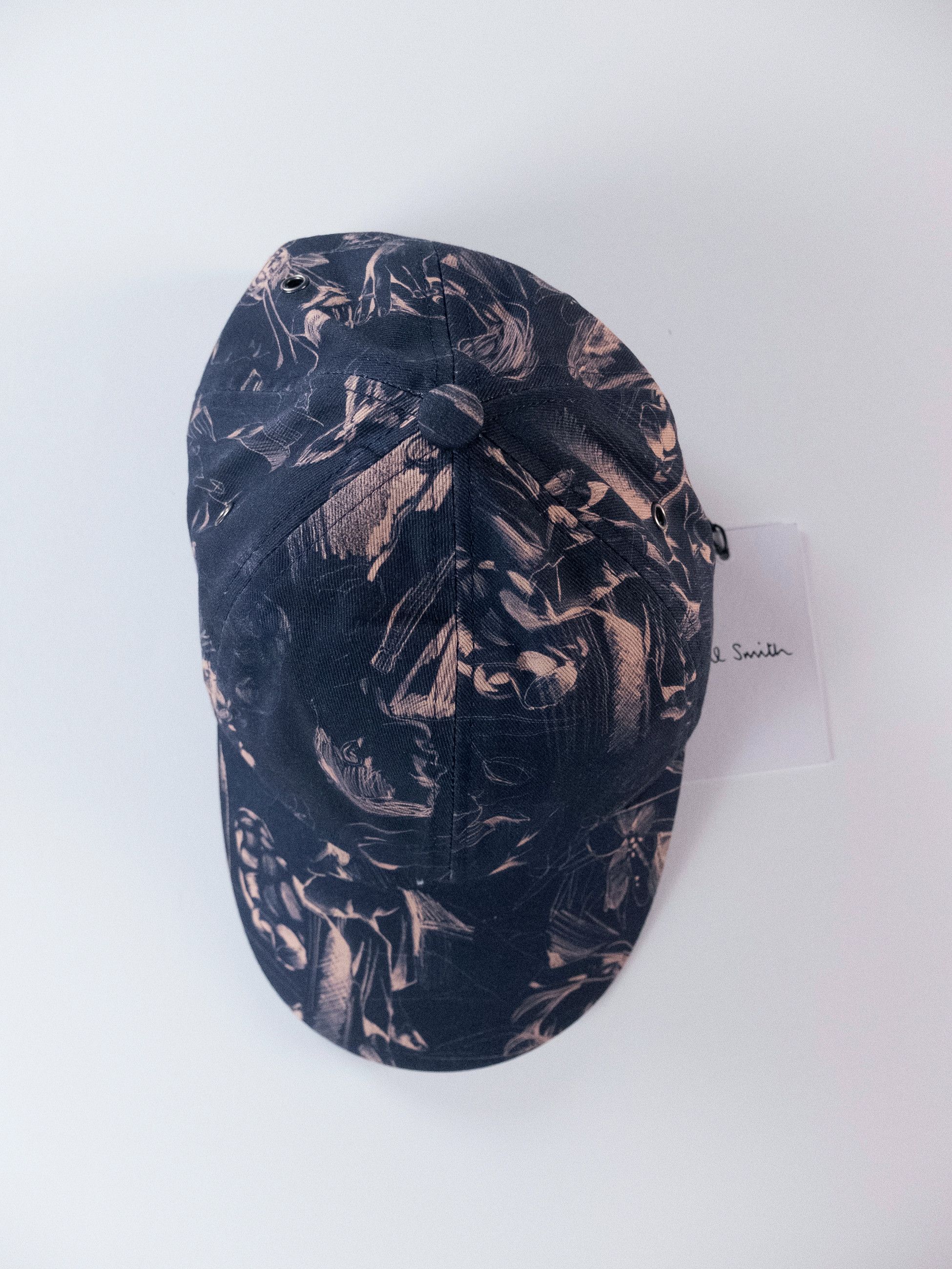 Paul Smith PAUL SMITH mainline blue printed cotton baseball cap Size ONE SIZE - 4 Thumbnail