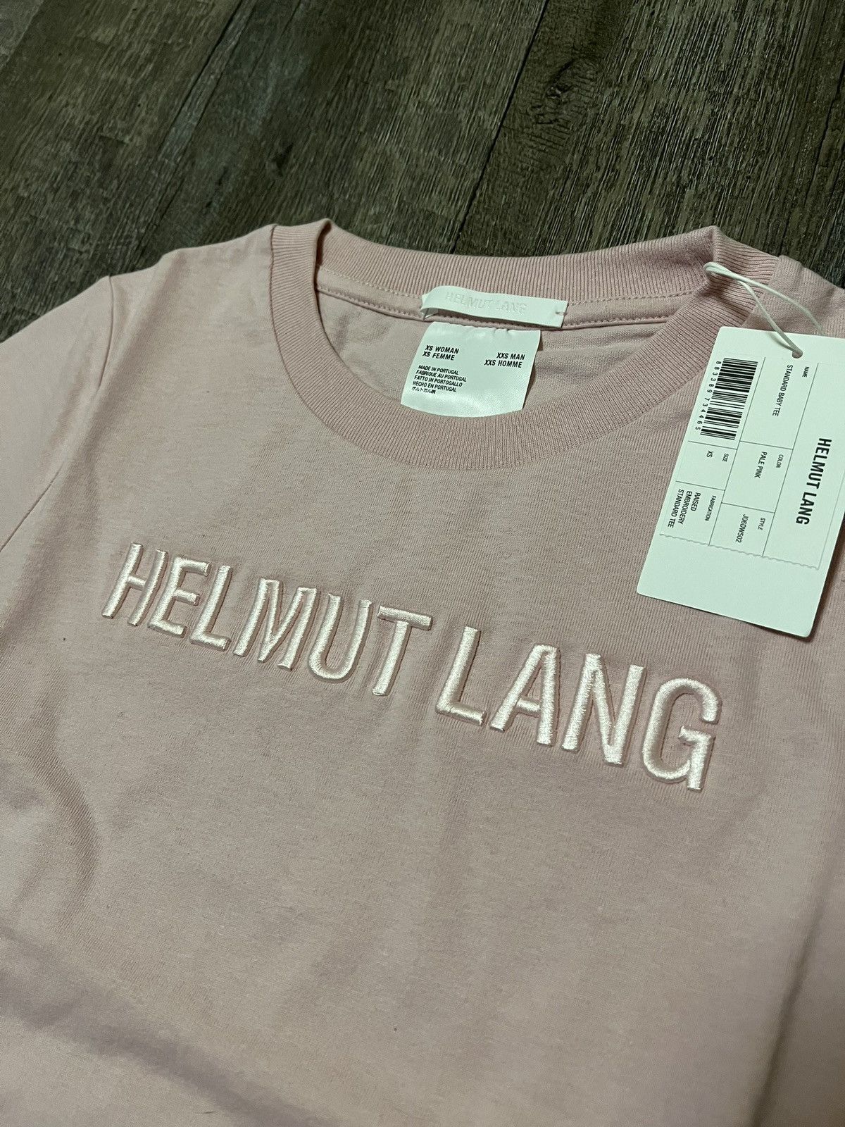 Helmut Lang Helmut Lang Baby Tee Shirt size XS Size XS / US 0-2 / IT 36-38 - 2 Thumbnail