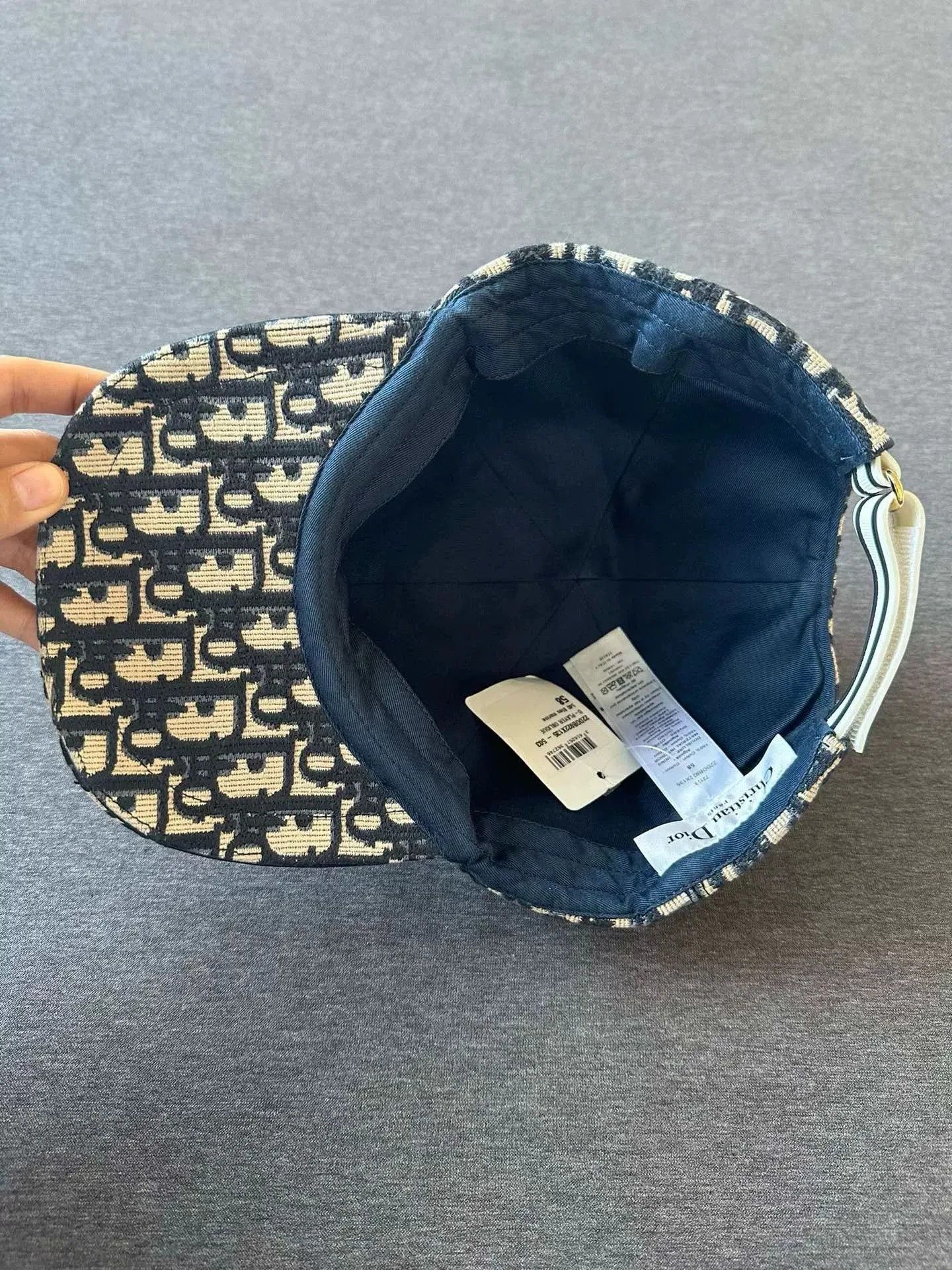 Dior Dior Full Logo Baseball Cap. Size ONE SIZE - 4 Thumbnail