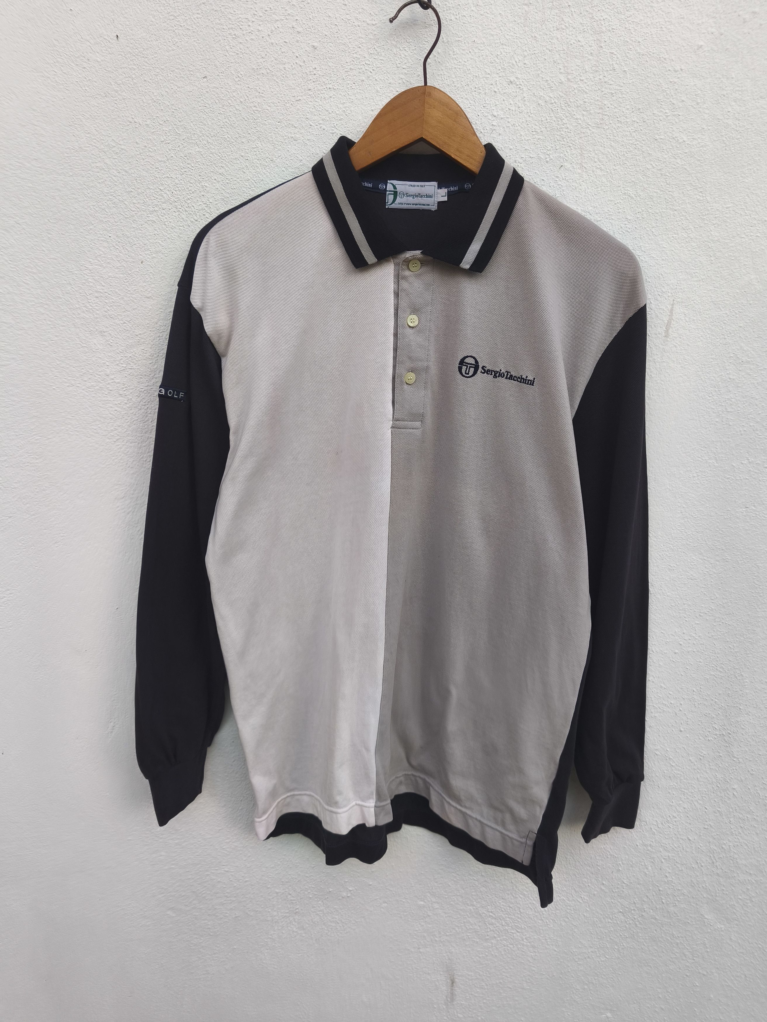 Sergio Tacchini Sergio Tacchini polo tee long sleeve Size US M / EU 48-50 / 2 - 3 Thumbnail