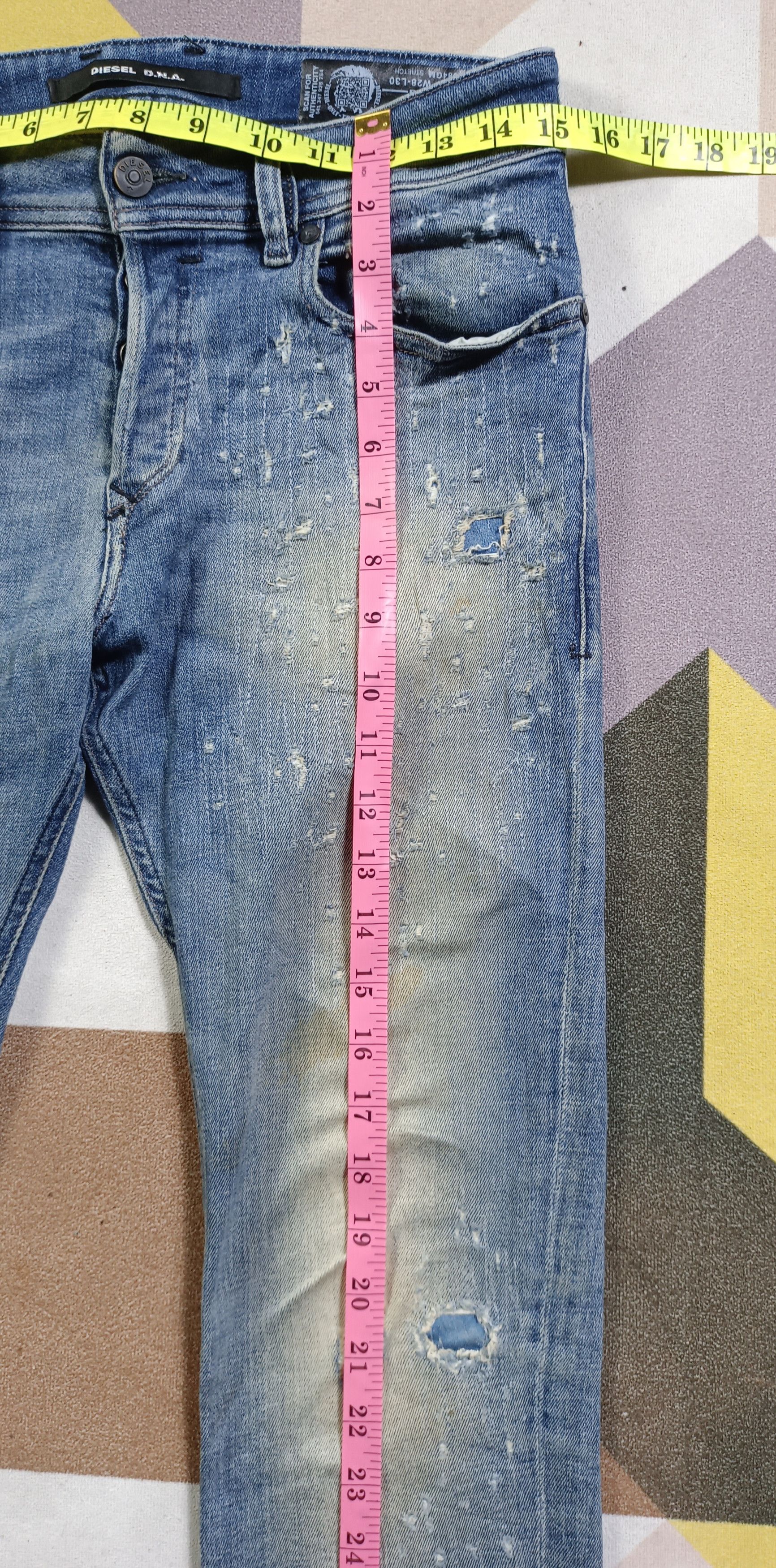 Diesel 🔥Diesel SLEENKER slim skinny 1978 Cowhide Leather Size US 30 / EU 46 - 25 Thumbnail