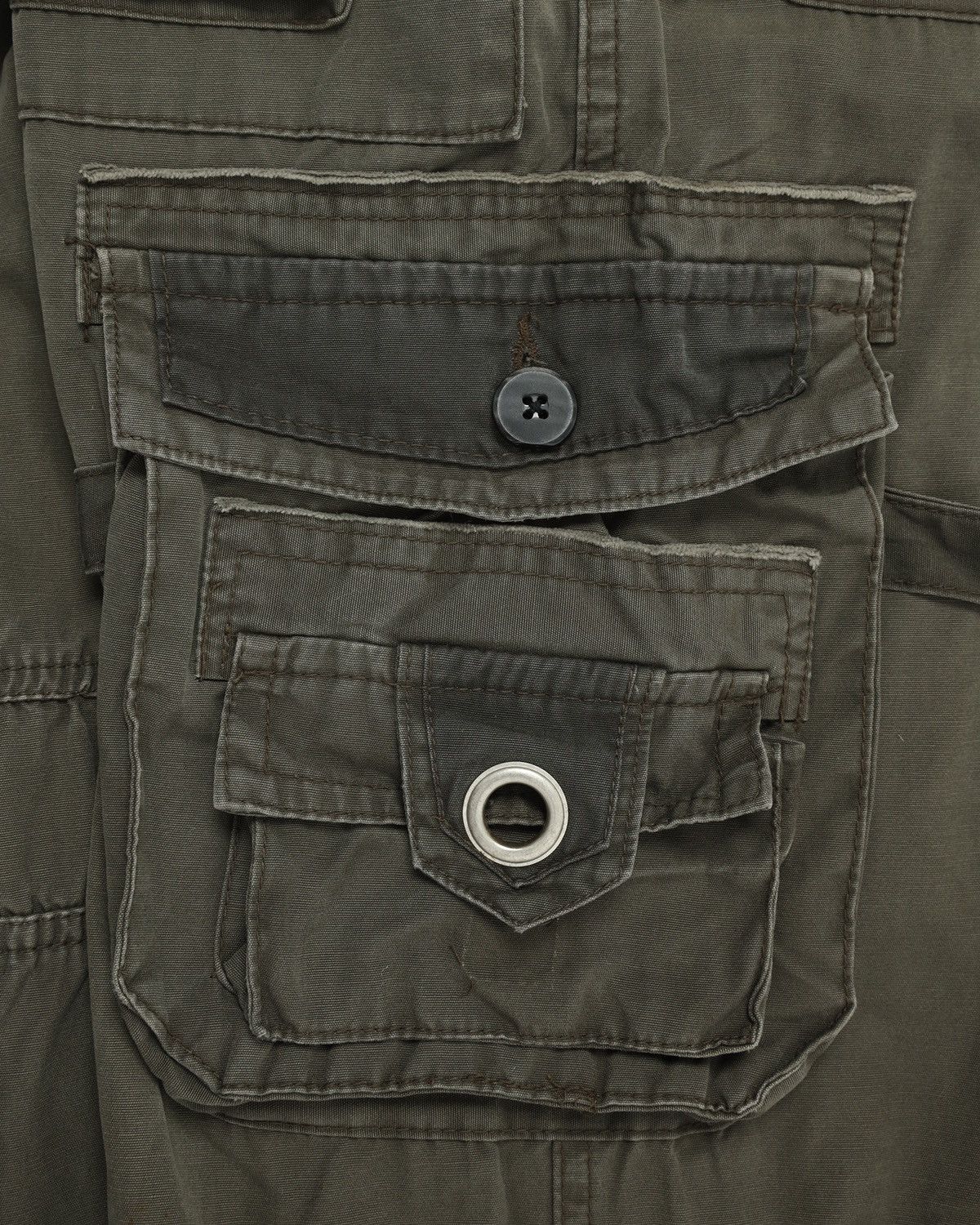 Japanese Brand × PPFM × Tete Homme BIRKENSTOCK bondage cargo pants Size US 31 - 3 Thumbnail