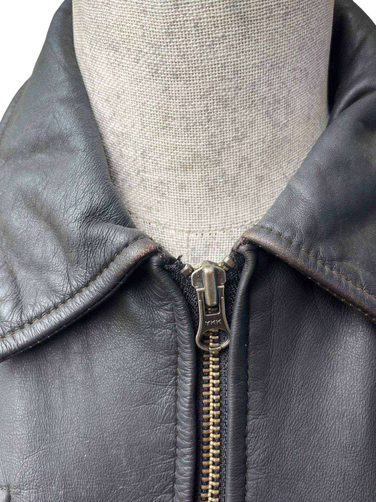 Gap Vintage gap leather jacket Size XL / US 12-14 / IT 48-50 - 8 Thumbnail