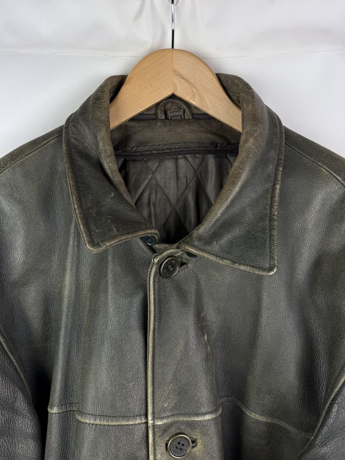 Other Helmsman Men’s Leather Jacket Coat Size 5XL Fits 2XL Size US XXL / EU 58 / 5 - 6 Thumbnail