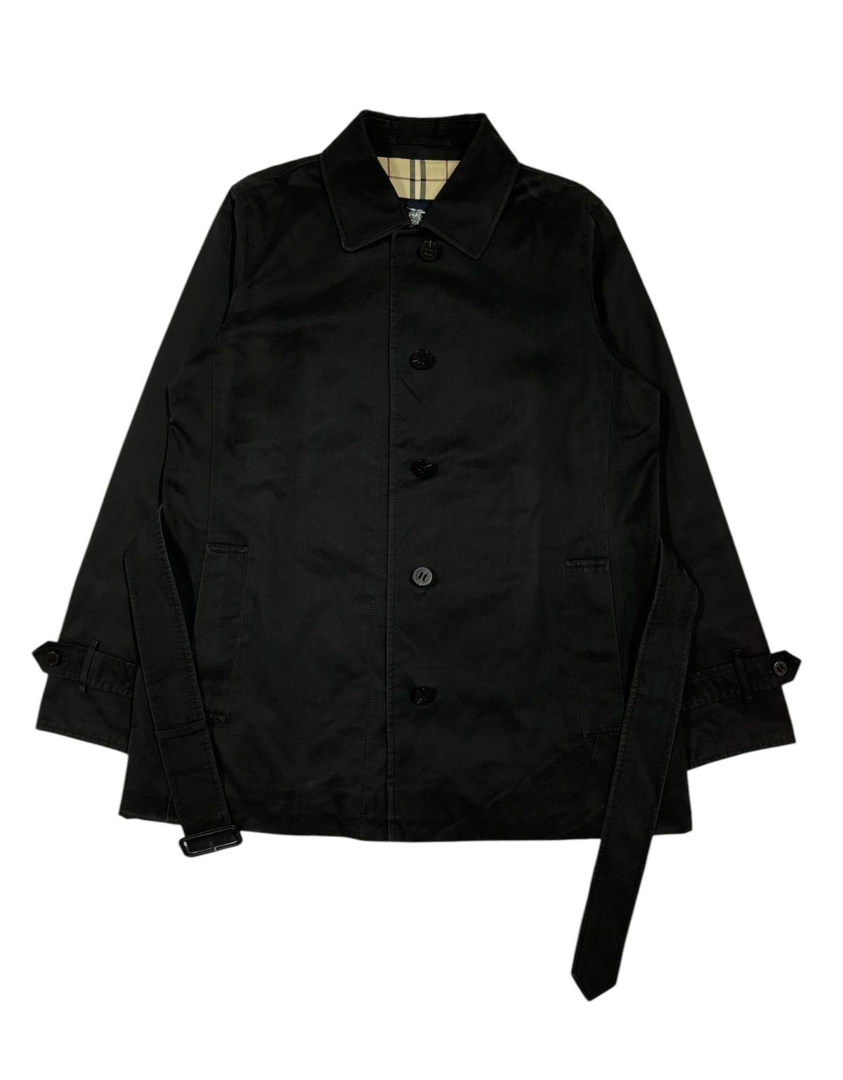 Burberry Authentic🔥Burberry London Parka Black Novacheck Inner Jacket Size US S / EU 44-46 / 1 - 3 Thumbnail