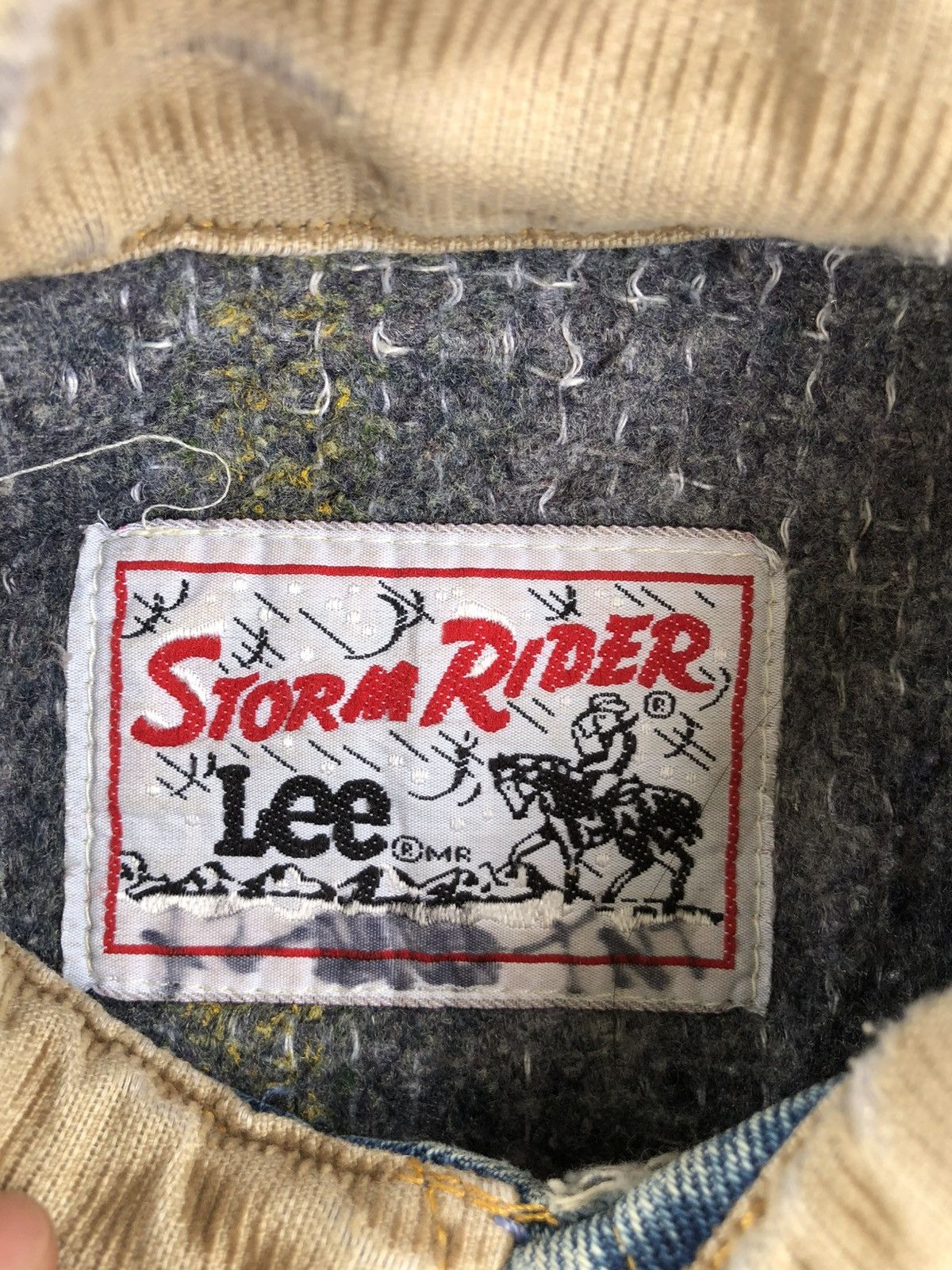 Lee Vintage 70s Lee Storm Rider Blanked Lined Denim Jacket Size US M / EU 48-50 / 2 - 21 Thumbnail
