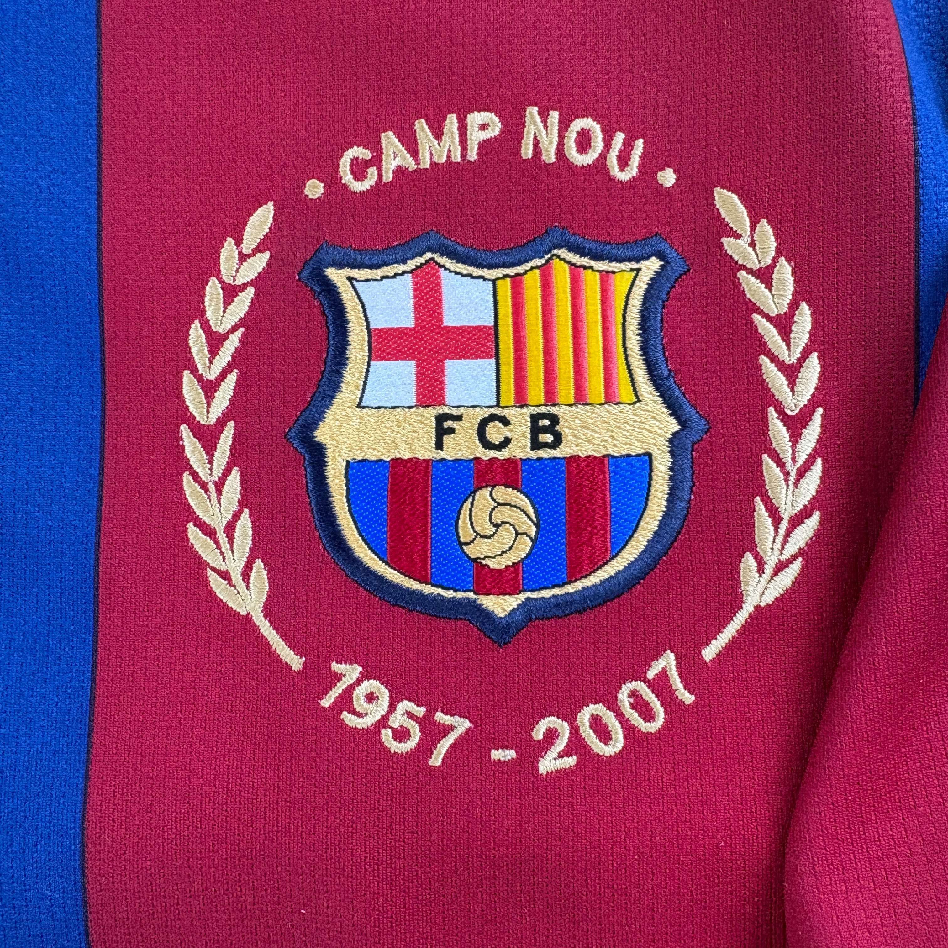 Nike FC Barcelona 2007-08 Nike home football jersey size L Size US L / EU 52-54 / 3 - 3 Thumbnail