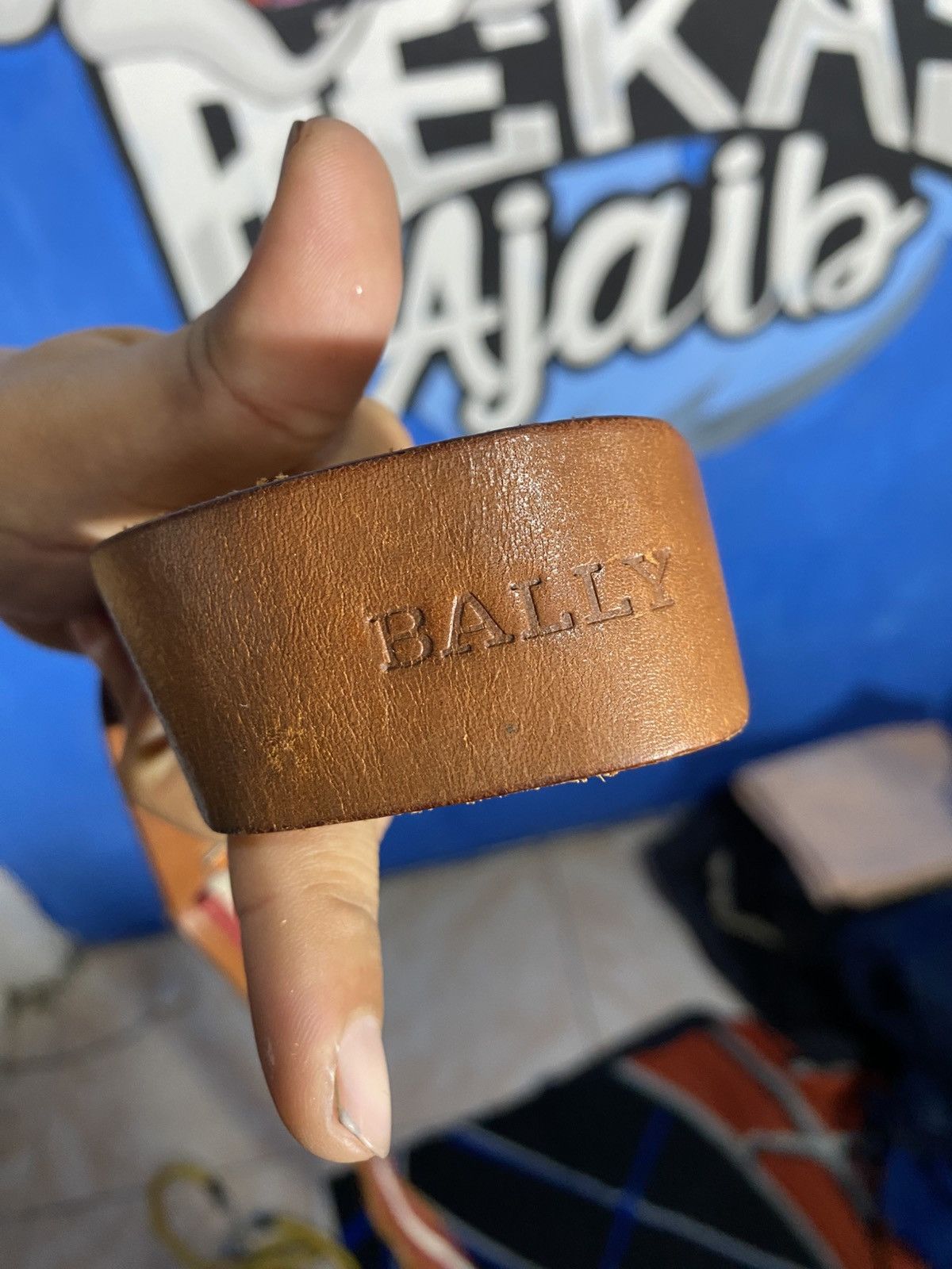 Bally Belt leather bally Size 34 - 6 Thumbnail