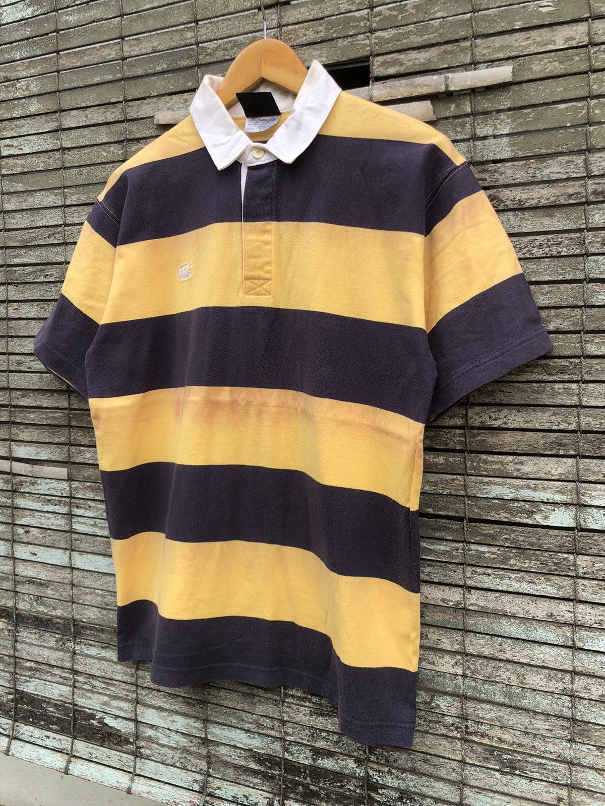 Canterbury of New Zealand Vintage Canterbury Of New Zealand Rugby Polo Shirt Size US L / EU 52-54 / 3 - 3 Thumbnail