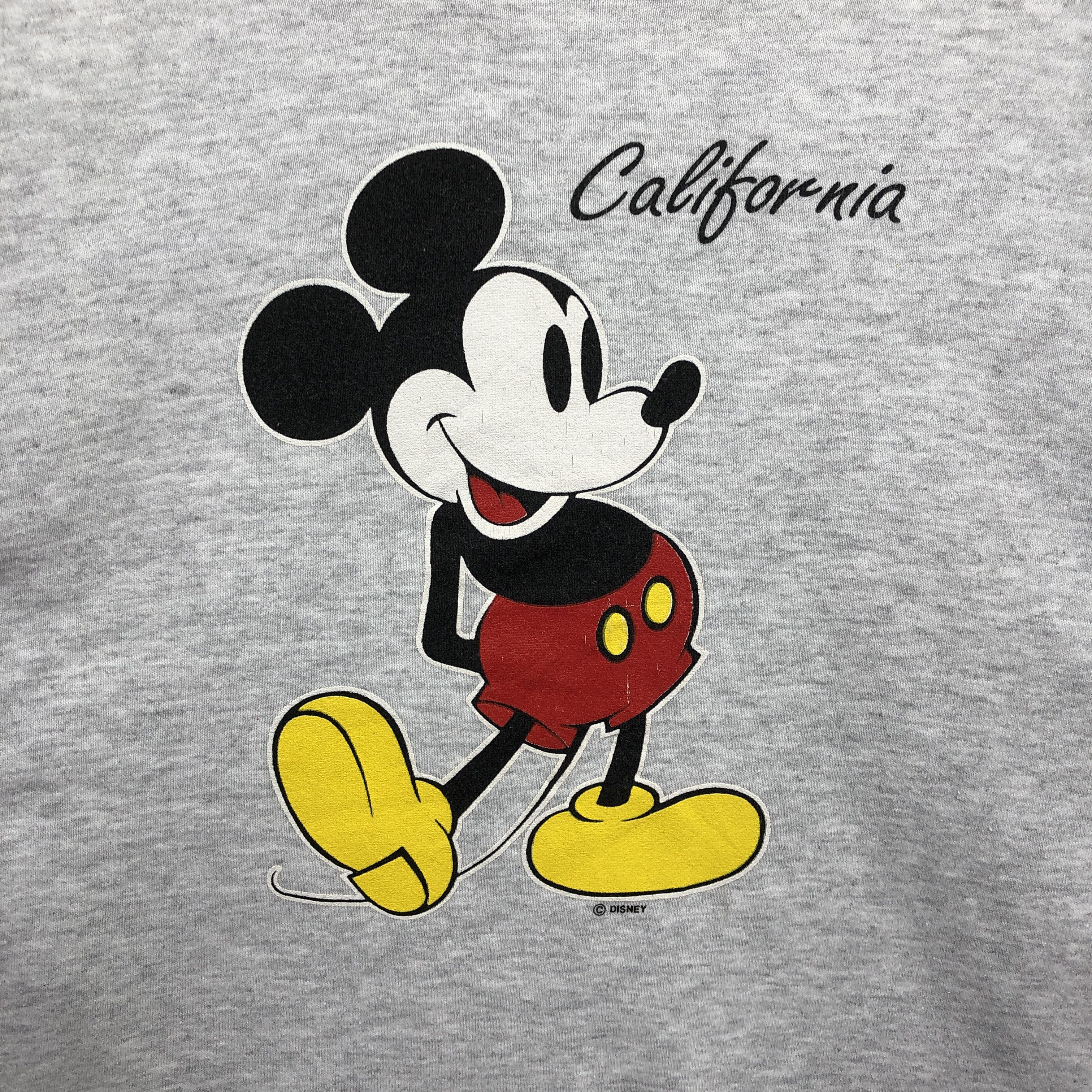 Mickey Mouse Vintage 90s Mickey Mouse Sweater California Sweatshirt Size US L / EU 52-54 / 3 - 3 Thumbnail
