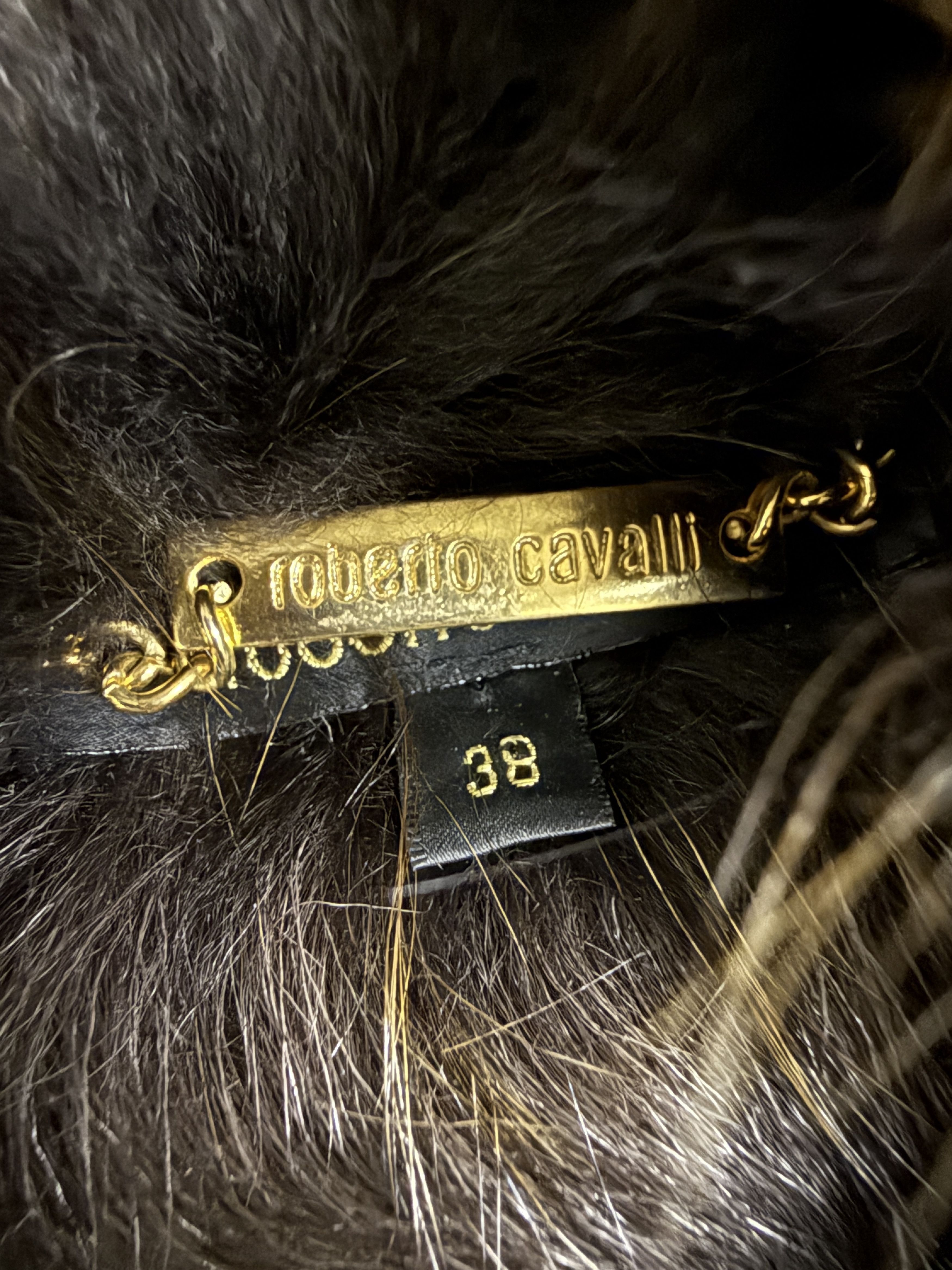 Roberto Cavalli Roberto Cavalli Leather Fox Fur + Snakeskin Vest Size XS / US 0-2 / IT 36-38 - 3 Thumbnail