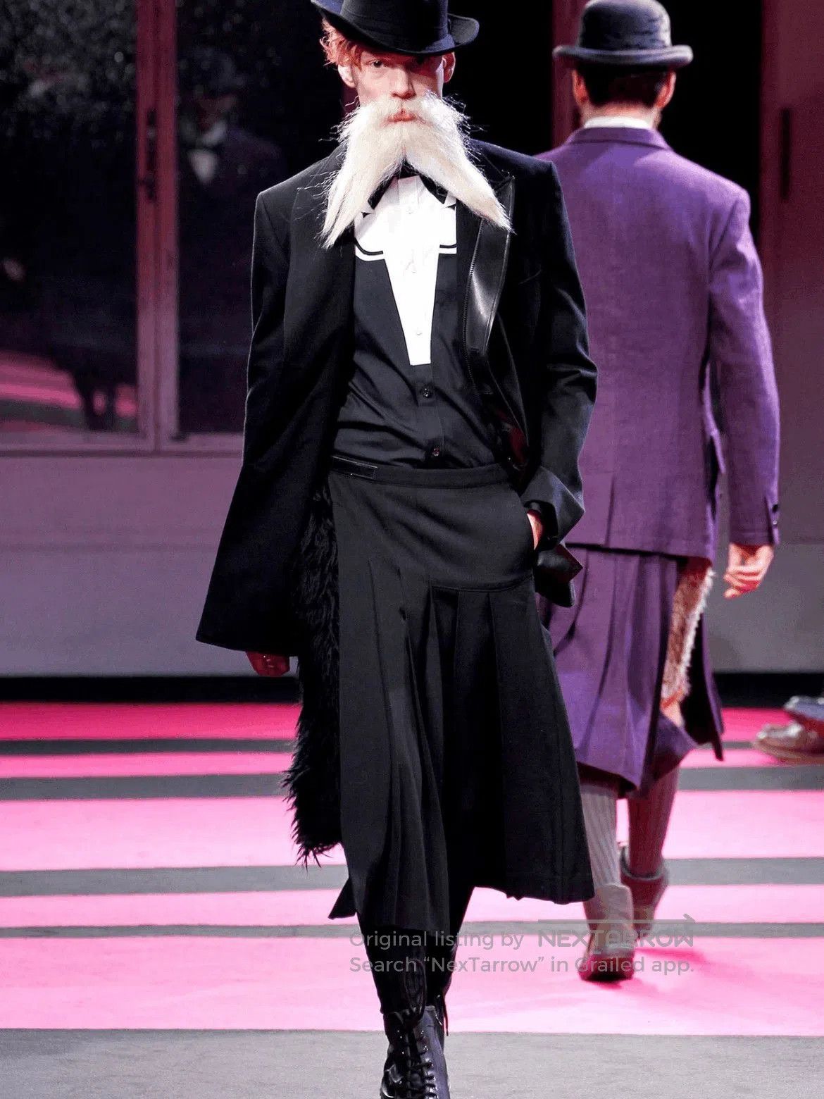 Yohji Yamamoto Sz 2 Yohji Yamamoto Pour Homme 13AW Leather Joint Jacket. Size US M / EU 48-50 / 2 - 8 Thumbnail