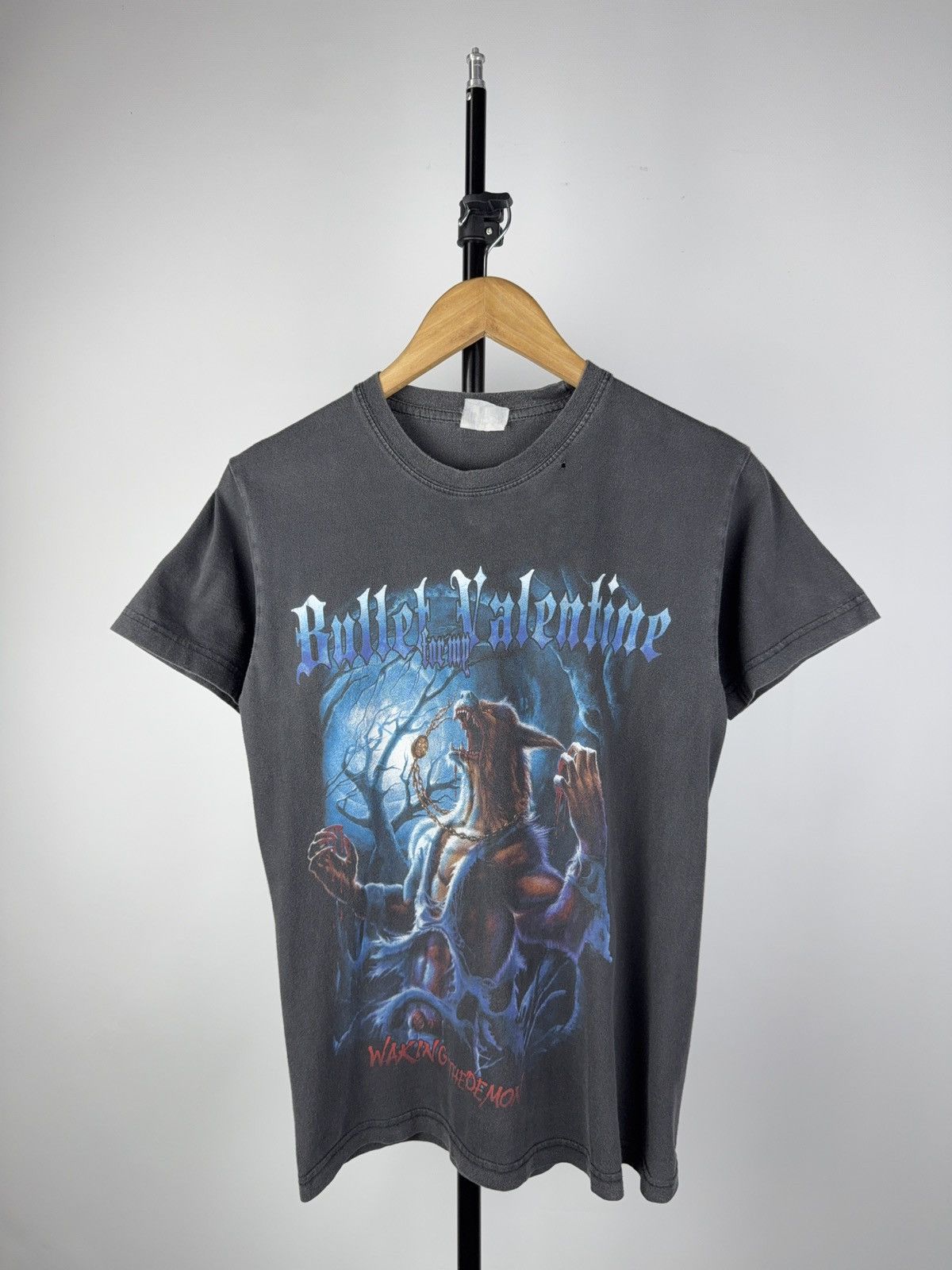 Band Tees × Vintage Vintage 00s Faded Bullet For My Valentine Werewolf Tee M Size US S / EU 44-46 / 1 - 1 Thumbnail